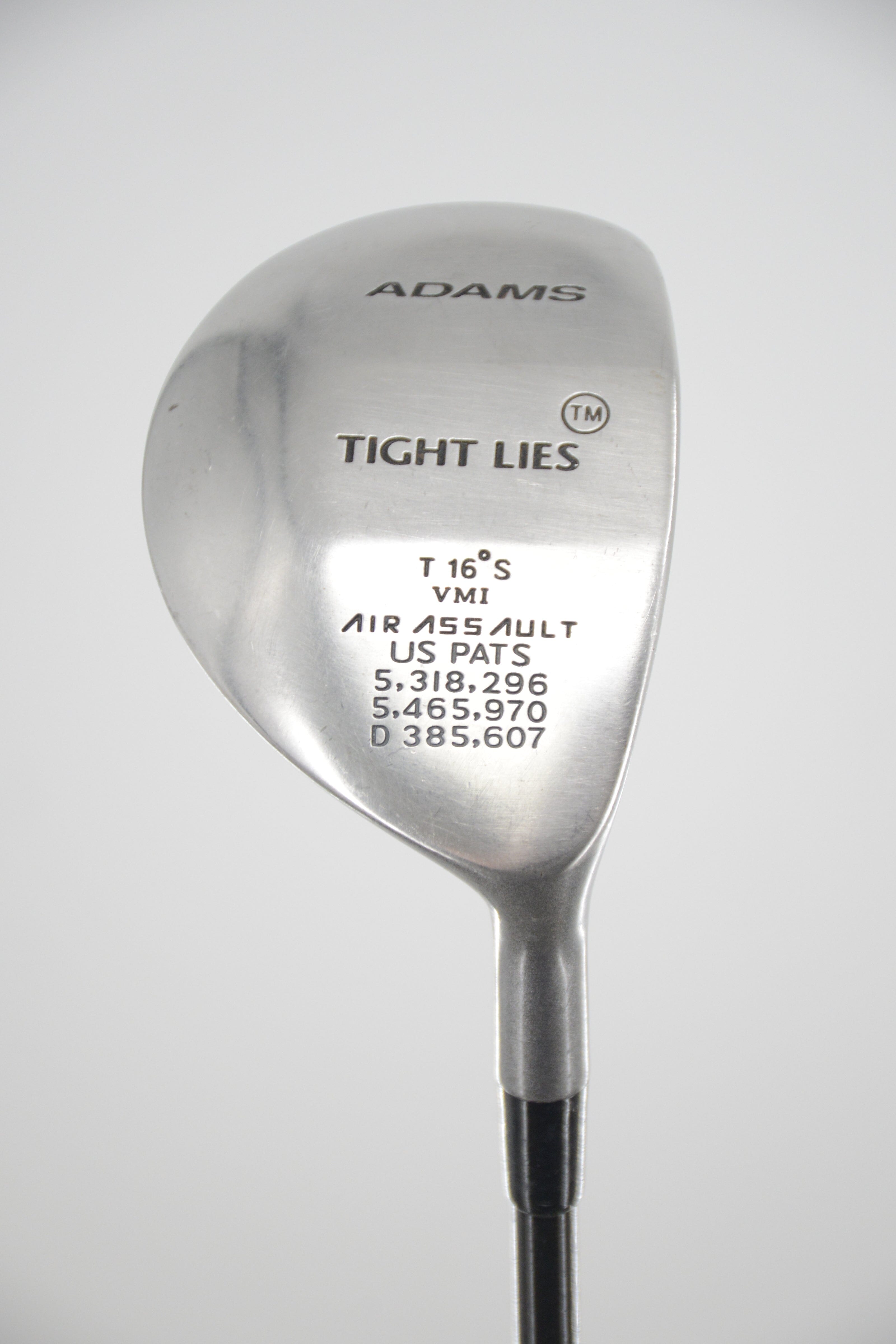 Adams Tight Lies 16 Degree Wood S Flex 42.75" Golf Clubs GolfRoots 