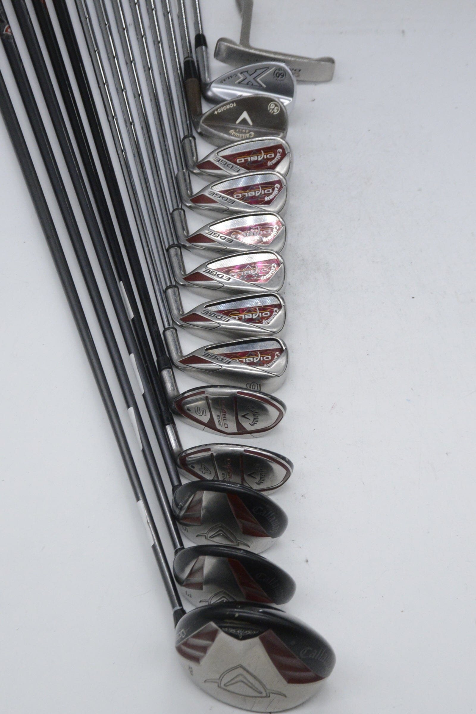Callaway Diablo Edge Mixed Full Set Uniflex +0.75" Golf Clubs GolfRoots 