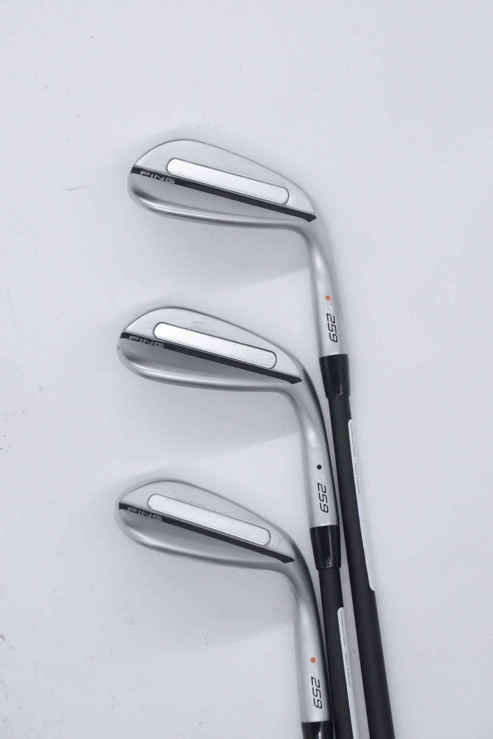 Ping S259 52, 56, 60 Degree Wedge Set SR Flex Golf Clubs GolfRoots 