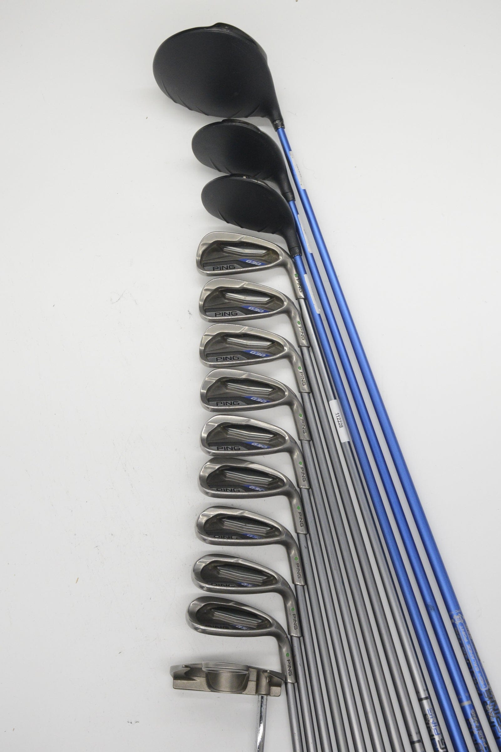 Ping G30 Mixed Full Set R Flex -0.5" Golf Clubs GolfRoots 