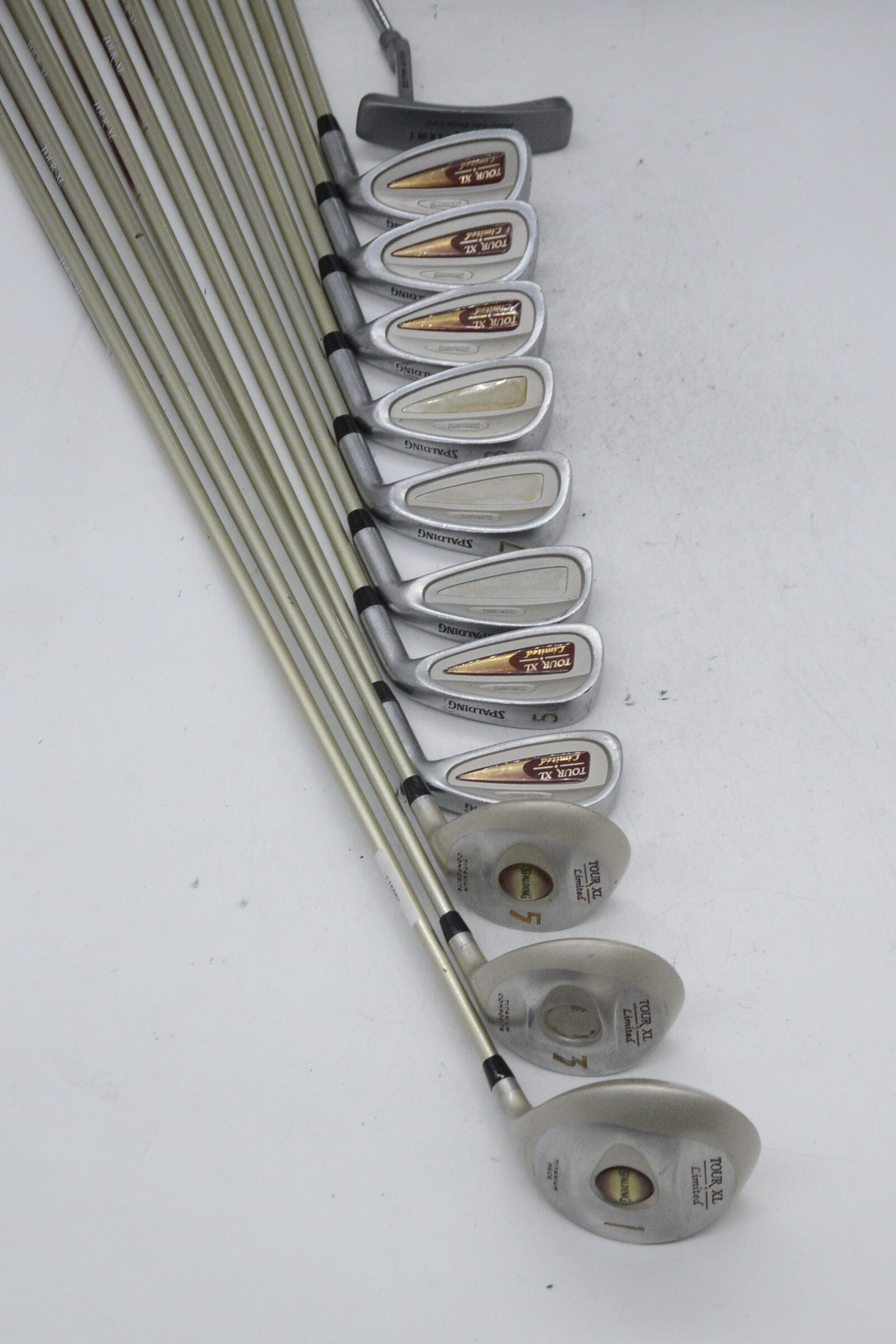 Women's Spalding Tour XL Limited Mixed Full Set W Flex Std Length Golf Clubs GolfRoots 
