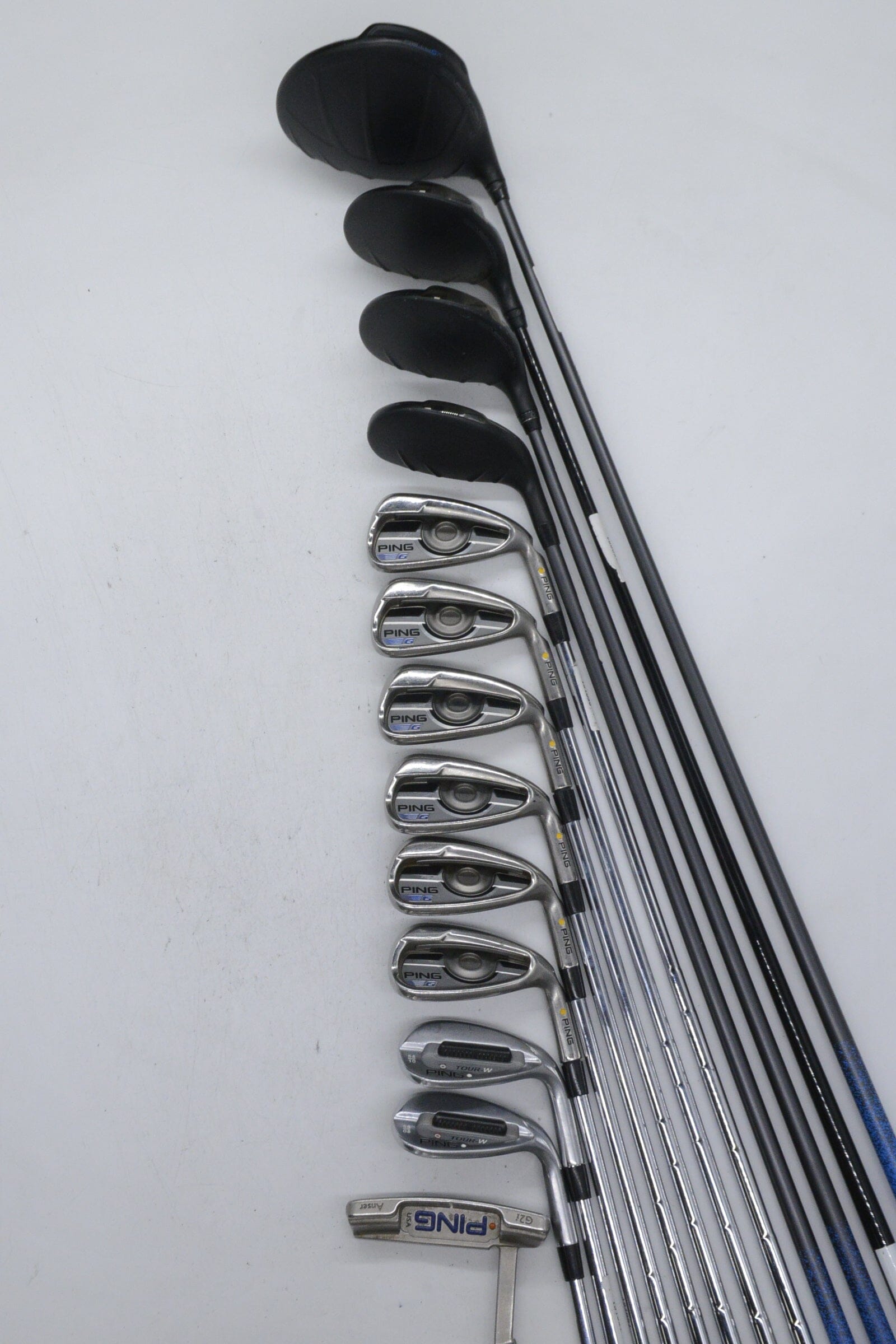 Ping G Mixed Full Set R Flex +0.25" Golf Clubs GolfRoots 