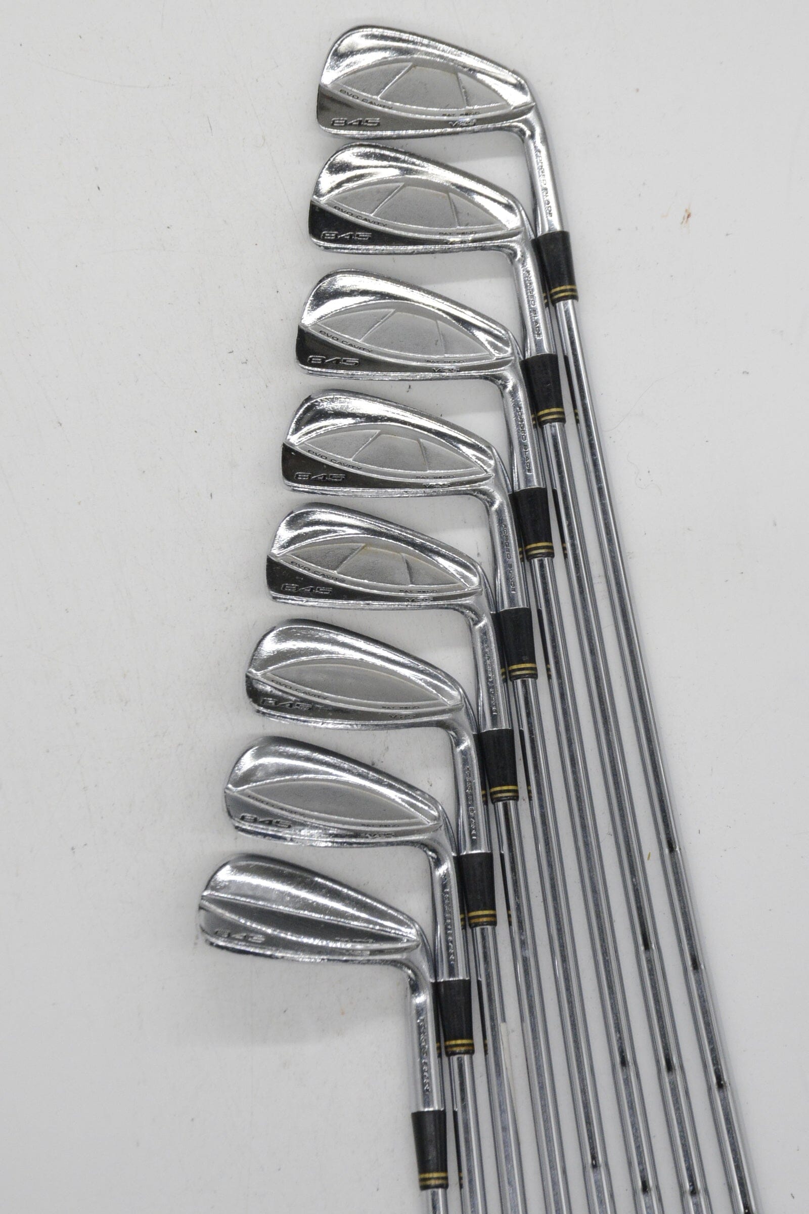 Tommy Armour 845 Evo V-25 Forged 3-PW Iron Set S Flex Std Length Golf Clubs GolfRoots 