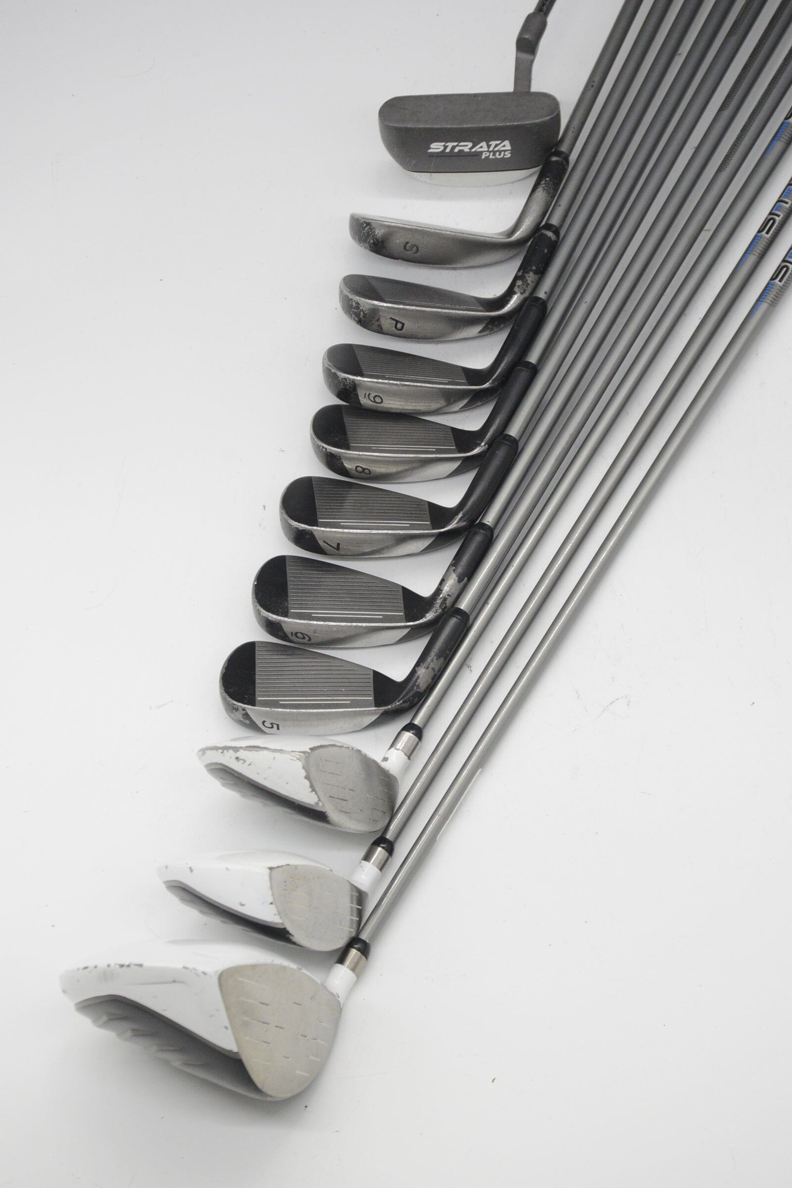 Turbo-Power Fire 3.0 Mixed Full Set R Flex -0.75" Golf Clubs GolfRoots 