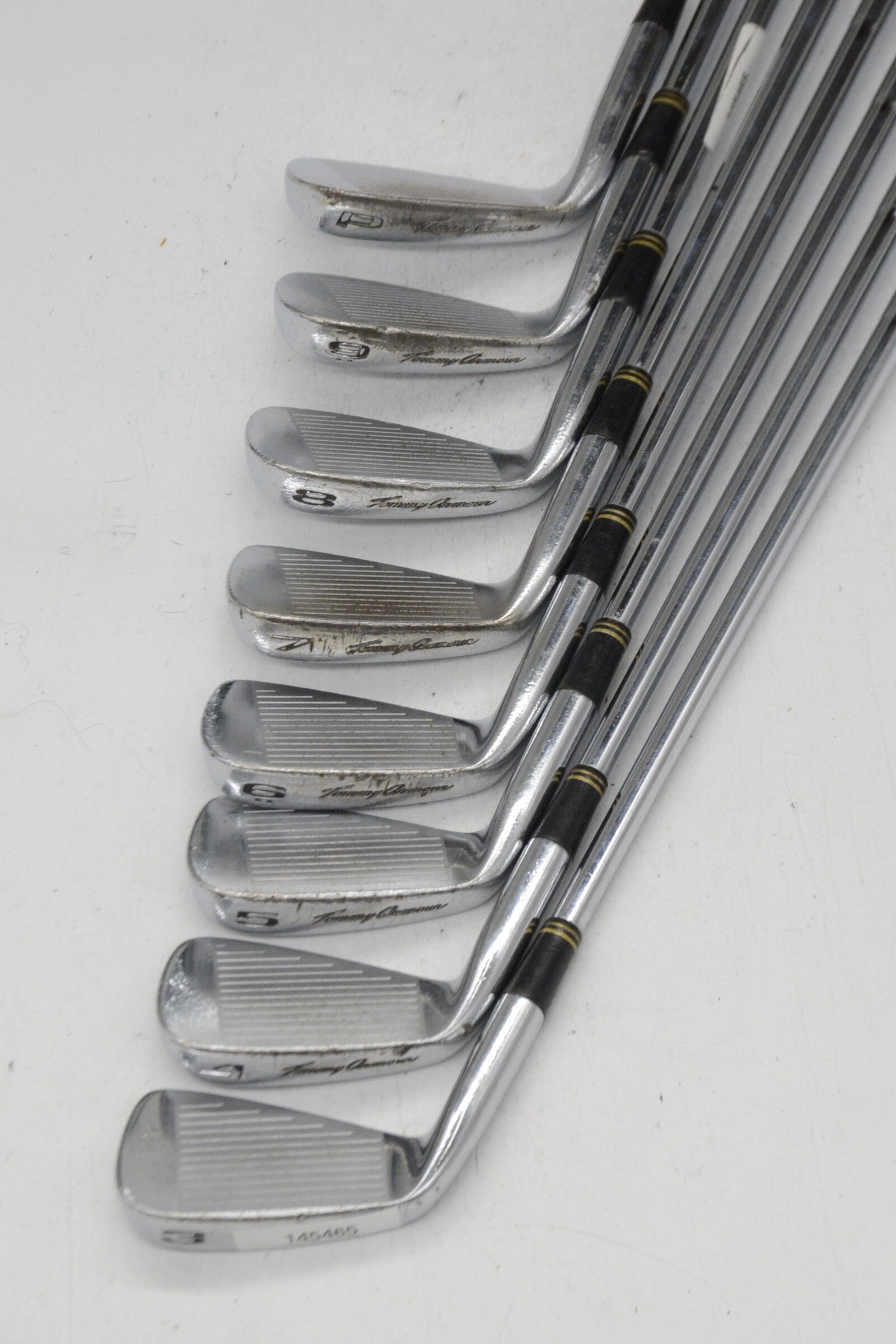 Tommy Armour 845 Evo V-25 Forged 3-PW Iron Set S Flex Std Length Golf Clubs GolfRoots 