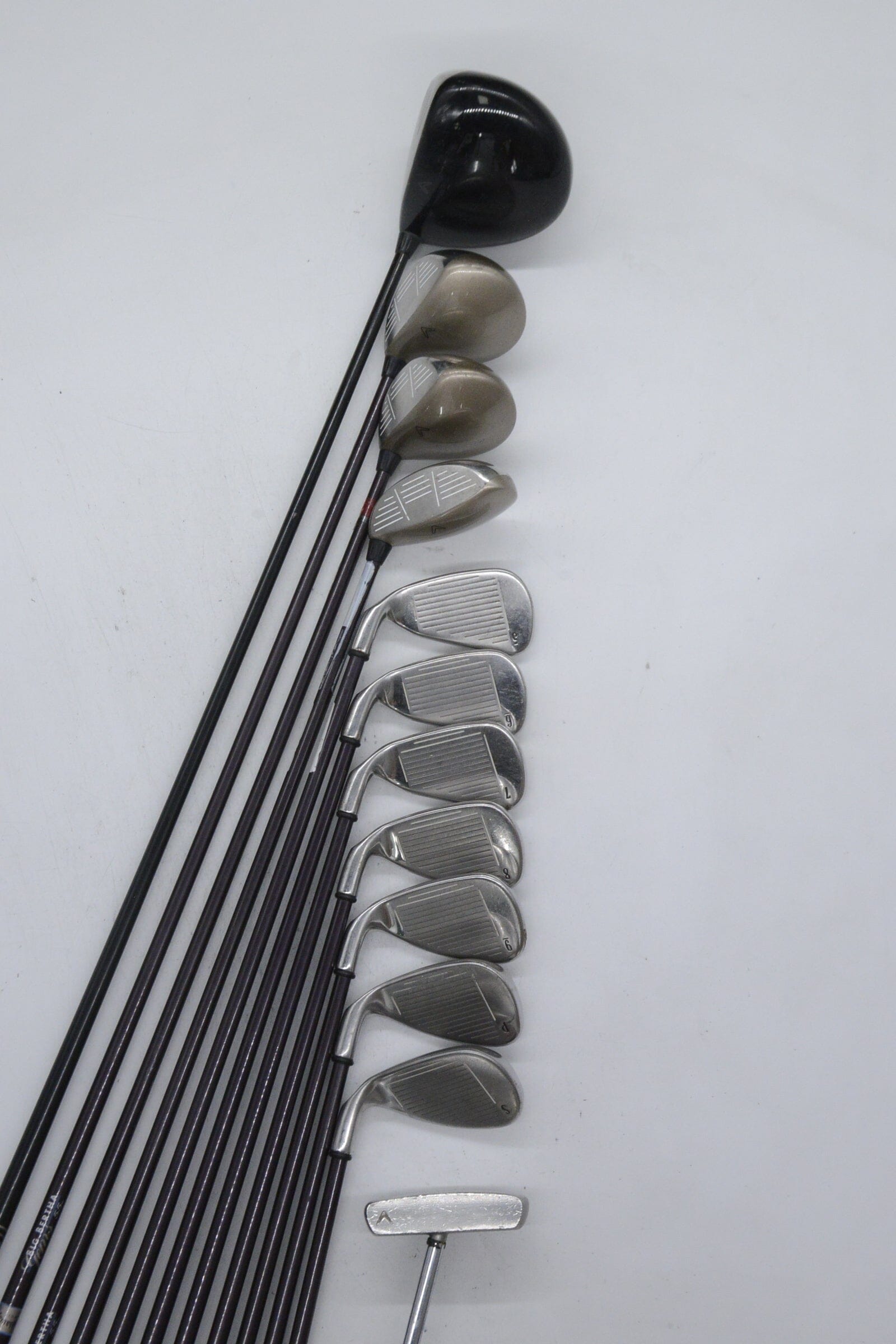 Women's Callaway Big Bertha 2006 Mixed Full Set W Flex -0.5" Golf Clubs GolfRoots 