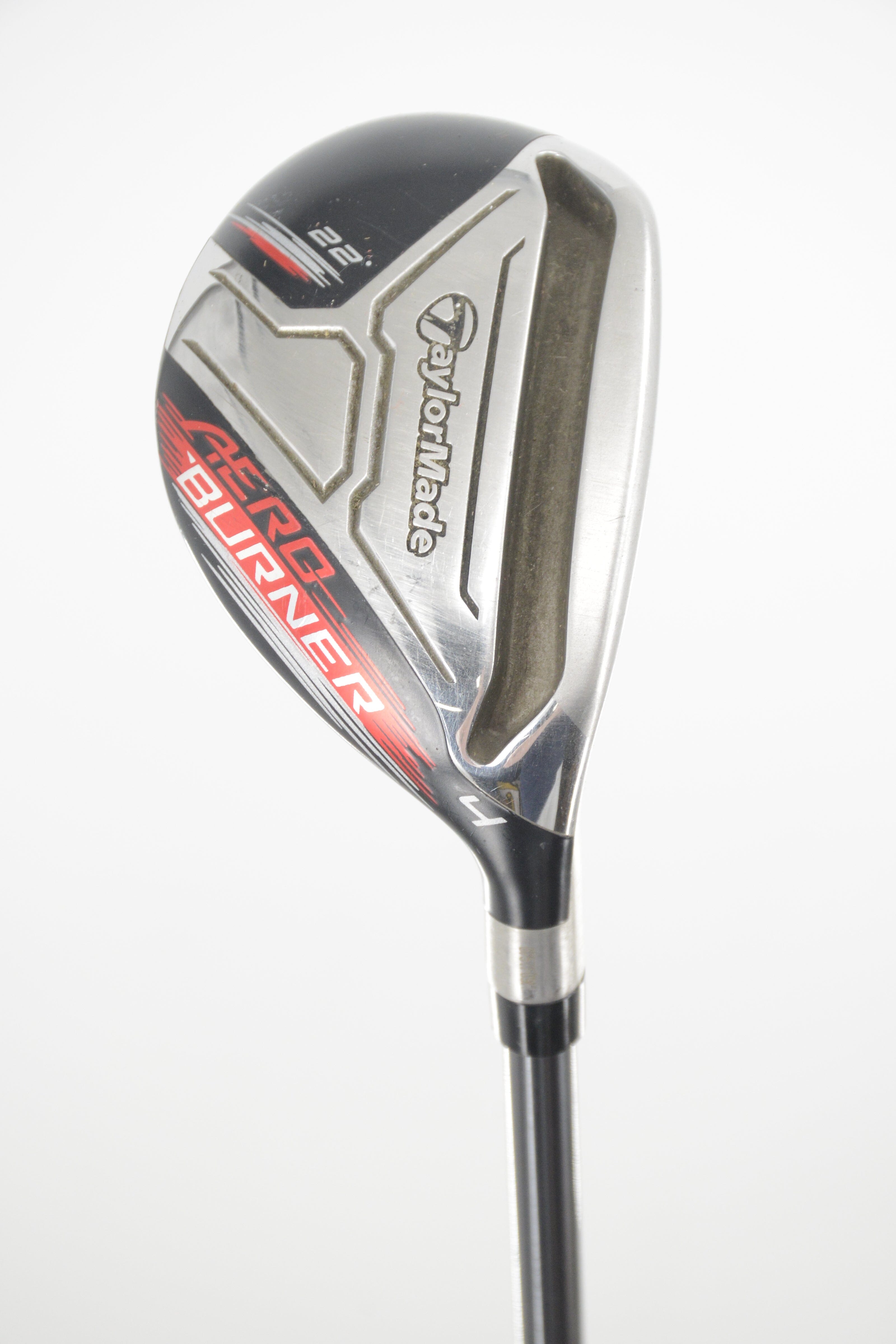 TaylorMade Aeroburner Black Rescue 4 Hybrid S Flex 40" Golf Clubs GolfRoots 