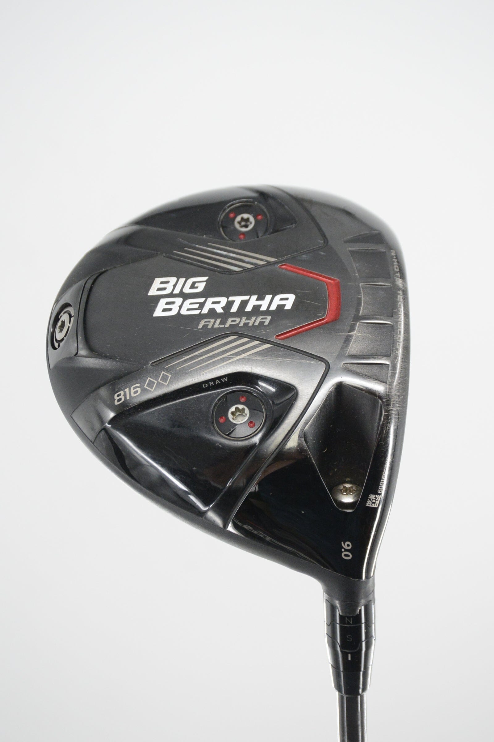 Callaway Big Bertha Alpha 816 Double Black Diamond 9 Degree Driver S Flex 45.25" Golf Clubs GolfRoots 