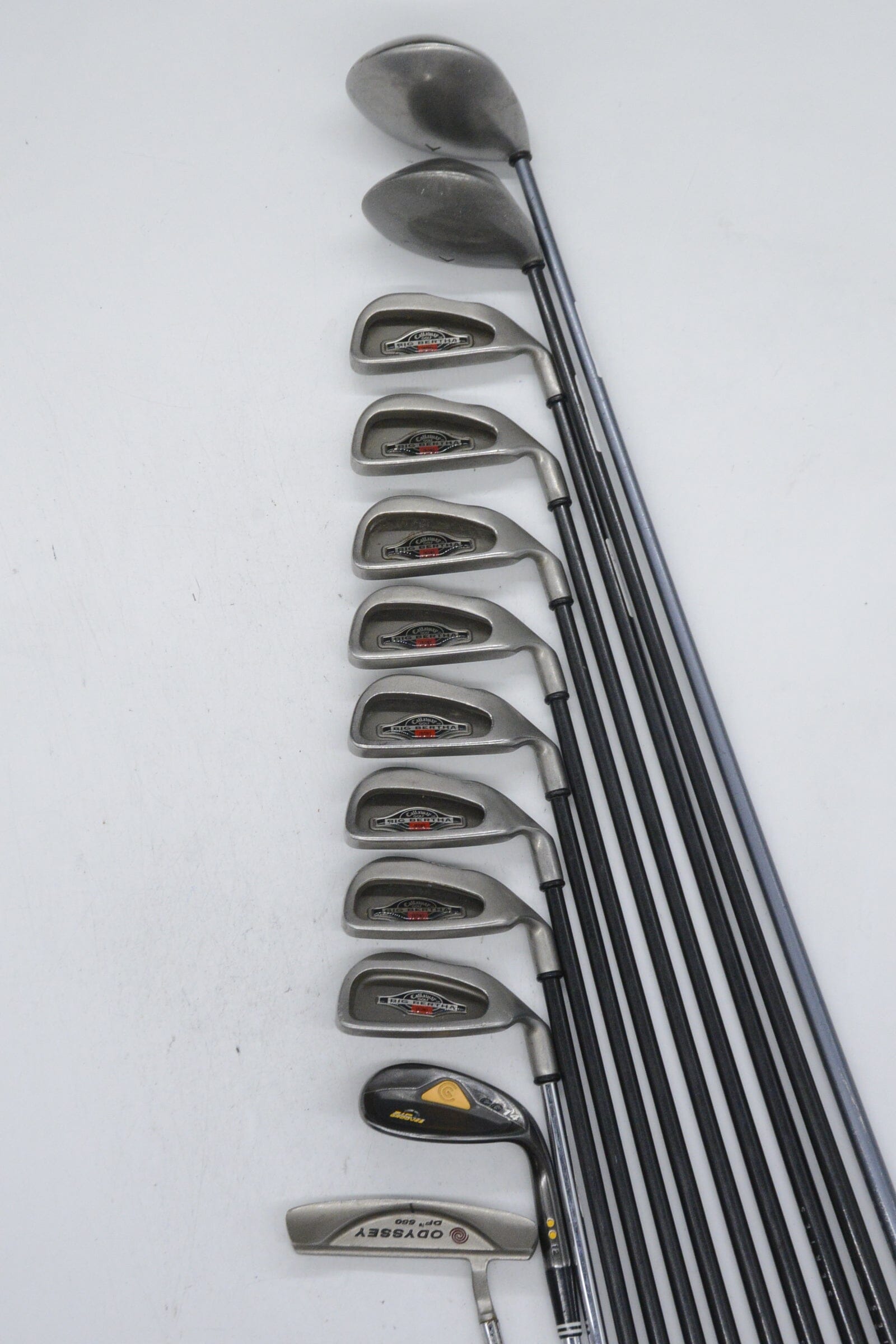 Callaway Big Bertha 1996 Mixed Full Set R Flex -0.5"