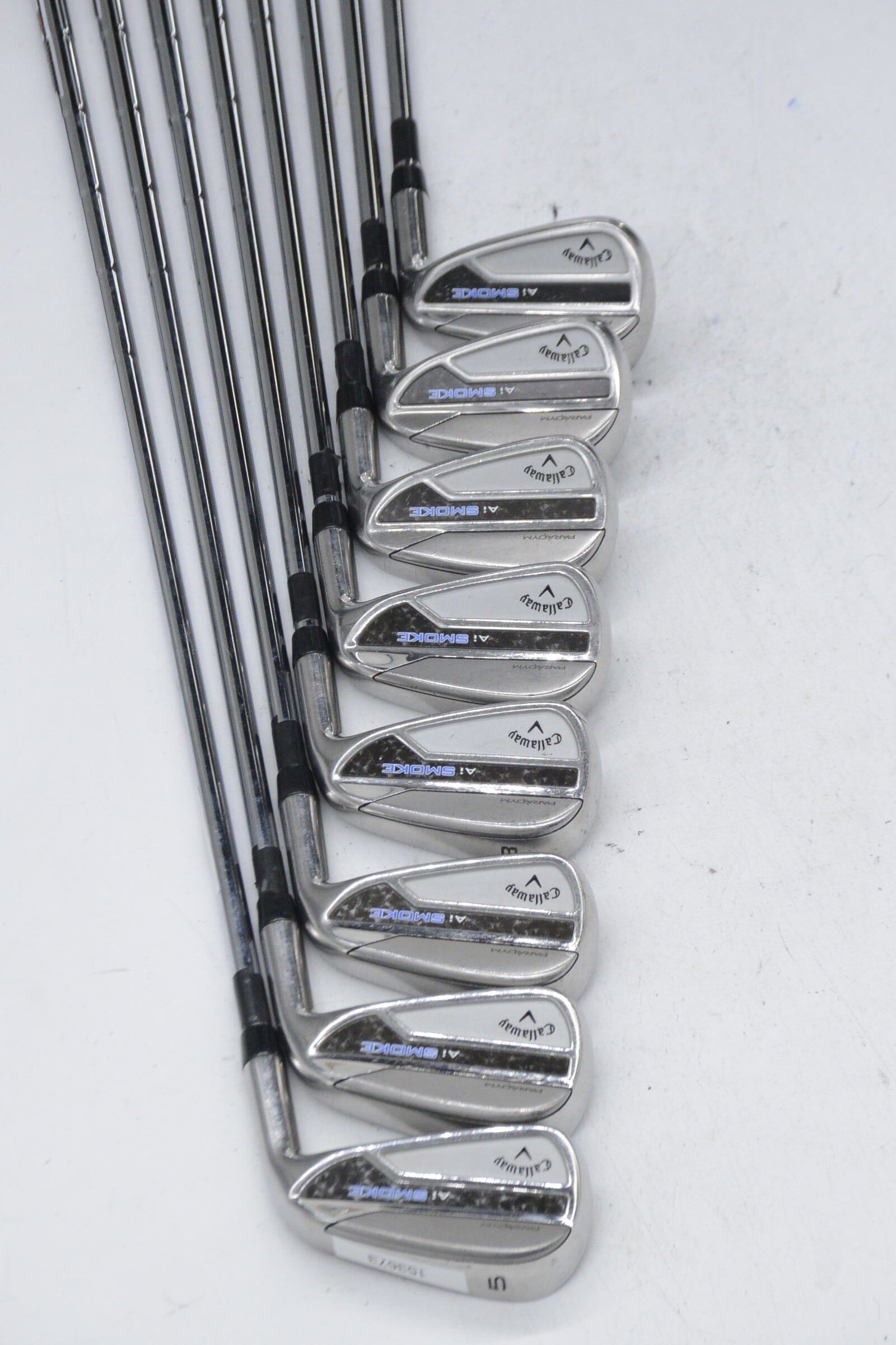 Callaway Paradym Ai Smoke 5-SW Iron Set R Flex Std Length Golf Clubs GolfRoots 