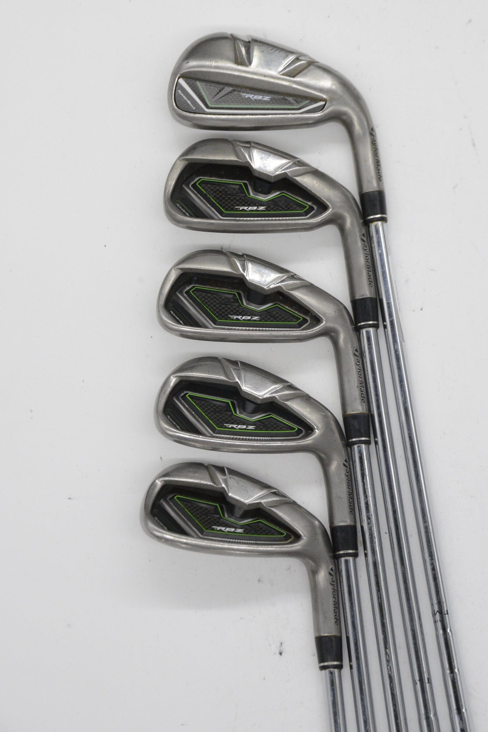 TaylorMade Rocketballz 5-9 Iron Set S Flex +0.75" Golf Clubs GolfRoots 