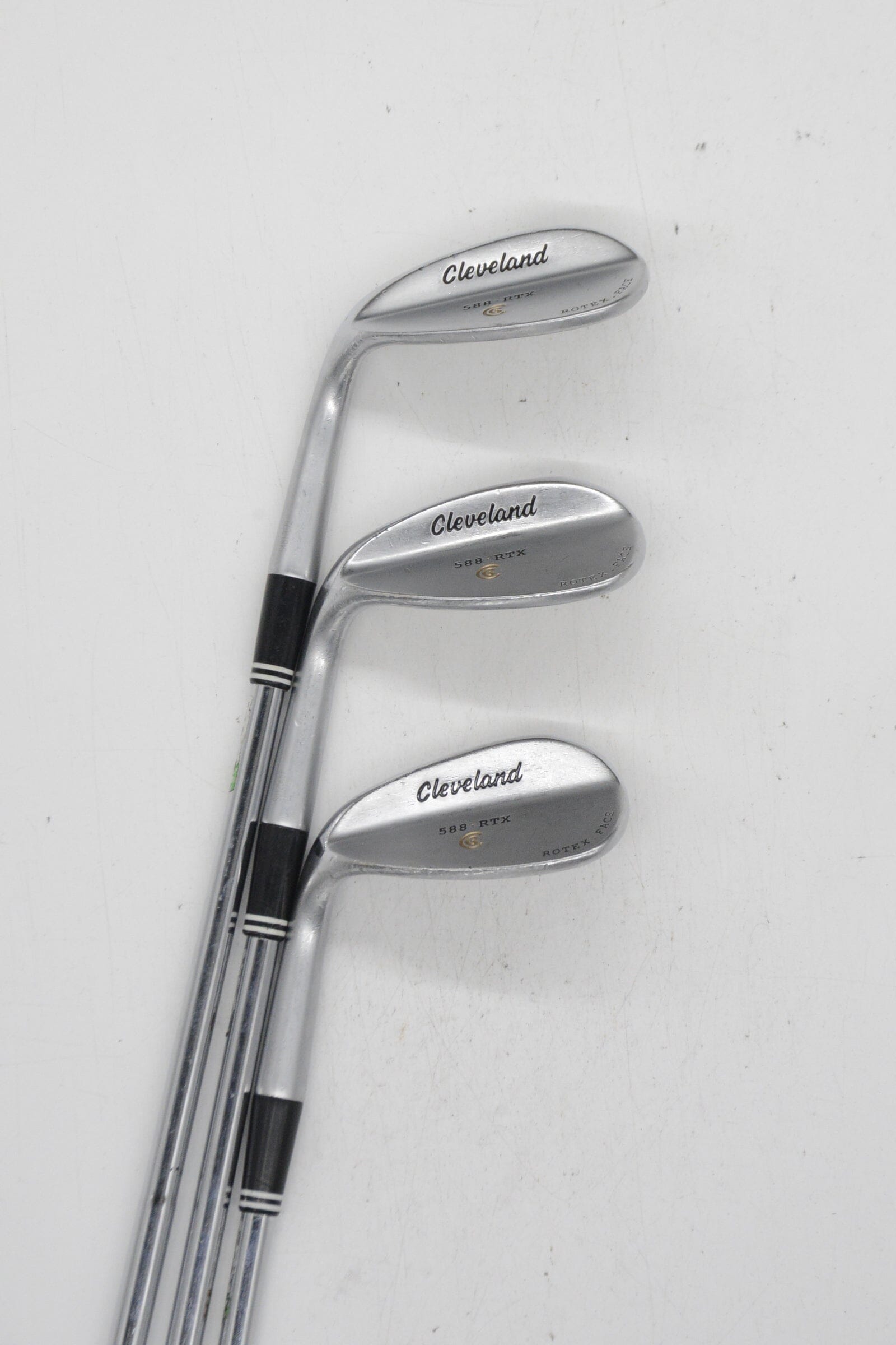 Lefty Cleveland 588 RTX 52, 56, 60 Degree Wedge Set Wedge Flex Golf Clubs GolfRoots 