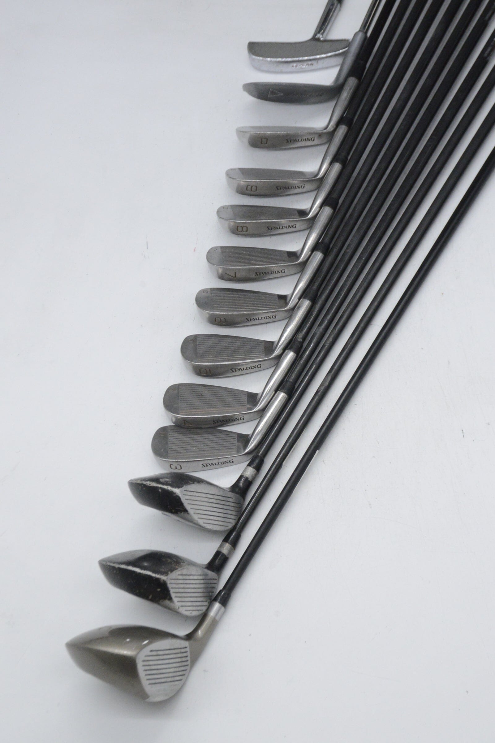 Spalding Pro Impact Mixed Full Set S Flex -0.25" Golf Clubs GolfRoots 