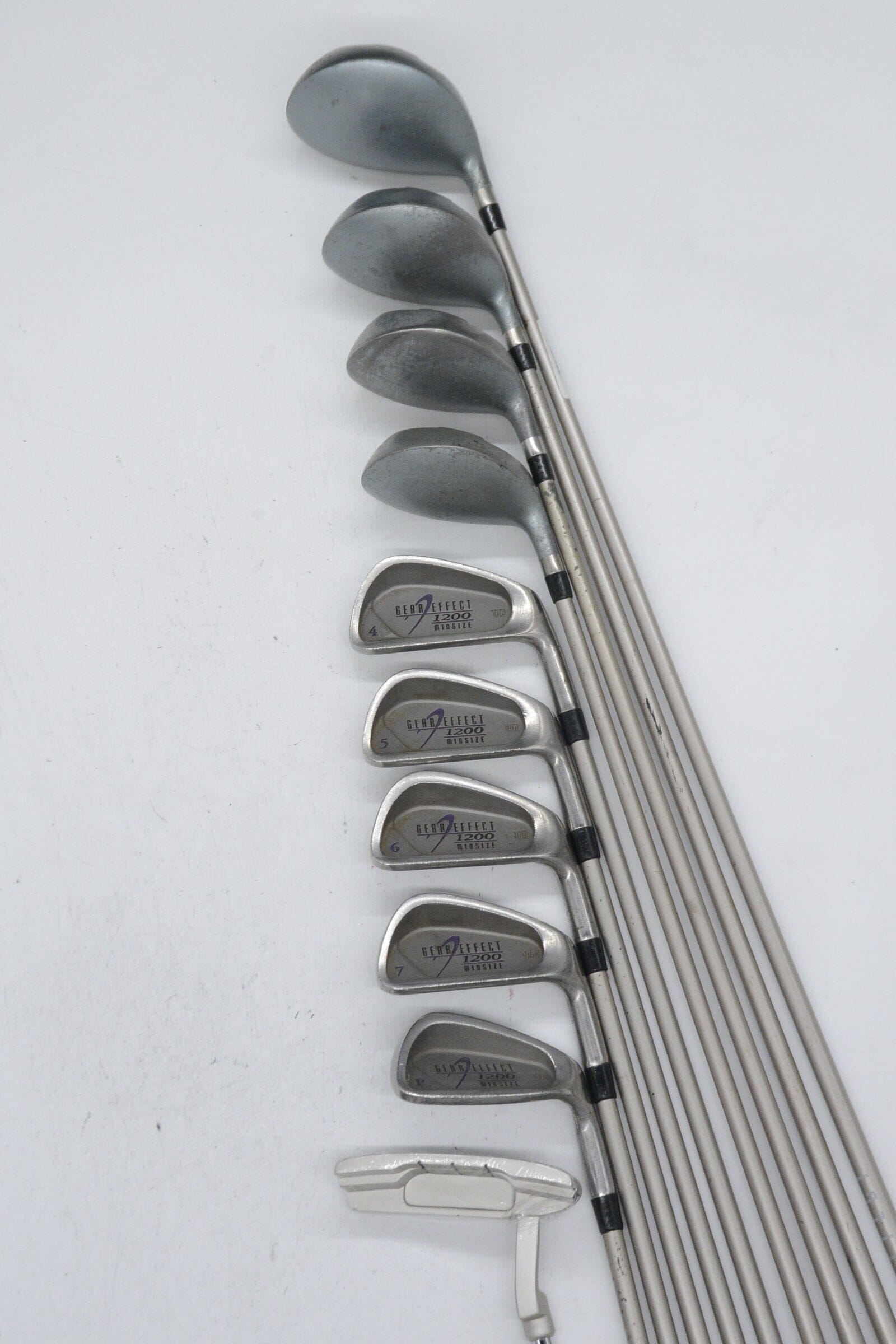 Women's Wilson GE 1200 OS (No 8 and 9 Iron) Mixed Full Set W Flex Std Length Golf Clubs GolfRoots 