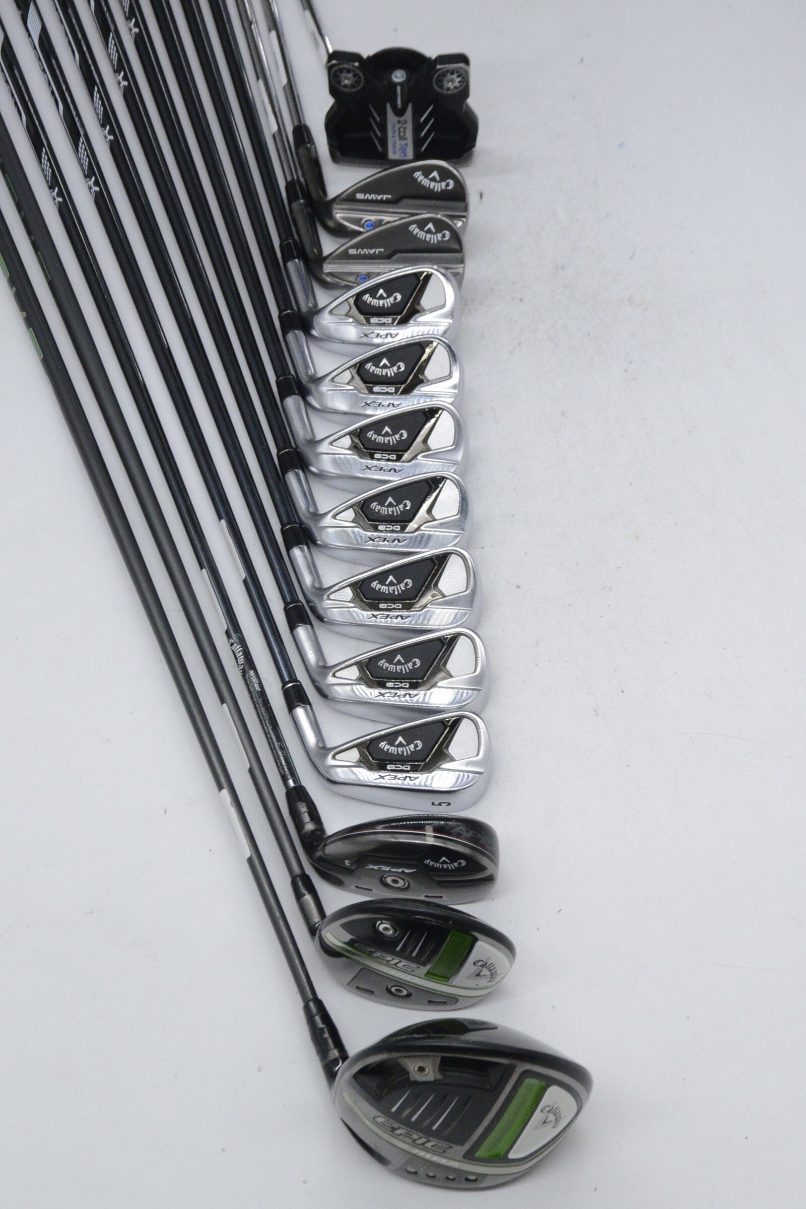 Callaway Apex DCB Mixed Full Set R Flex -0.25" Golf Clubs GolfRoots 