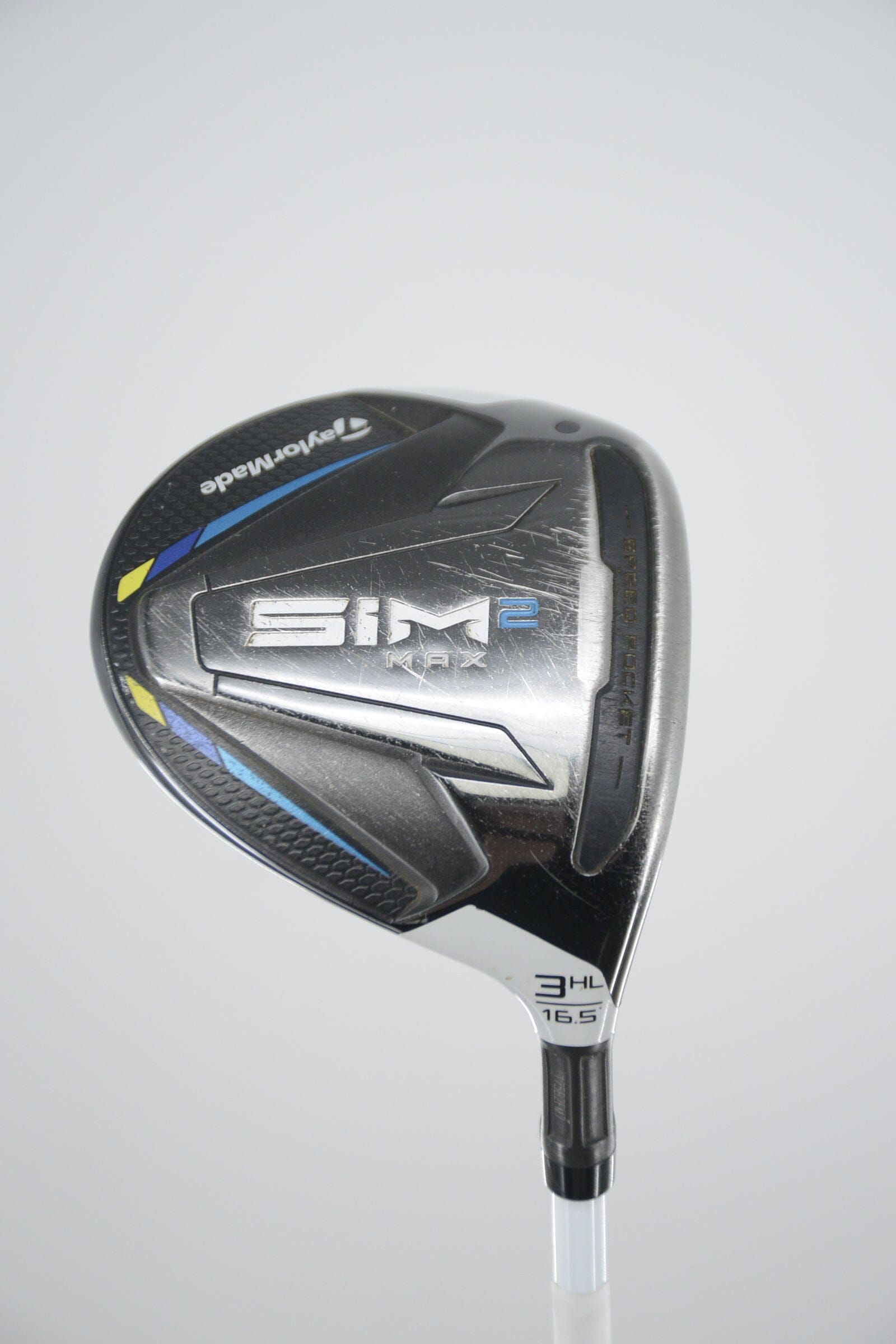 TaylorMade SIM2 Max Steel 3HL Wood SR Flex 43" Golf Clubs GolfRoots 