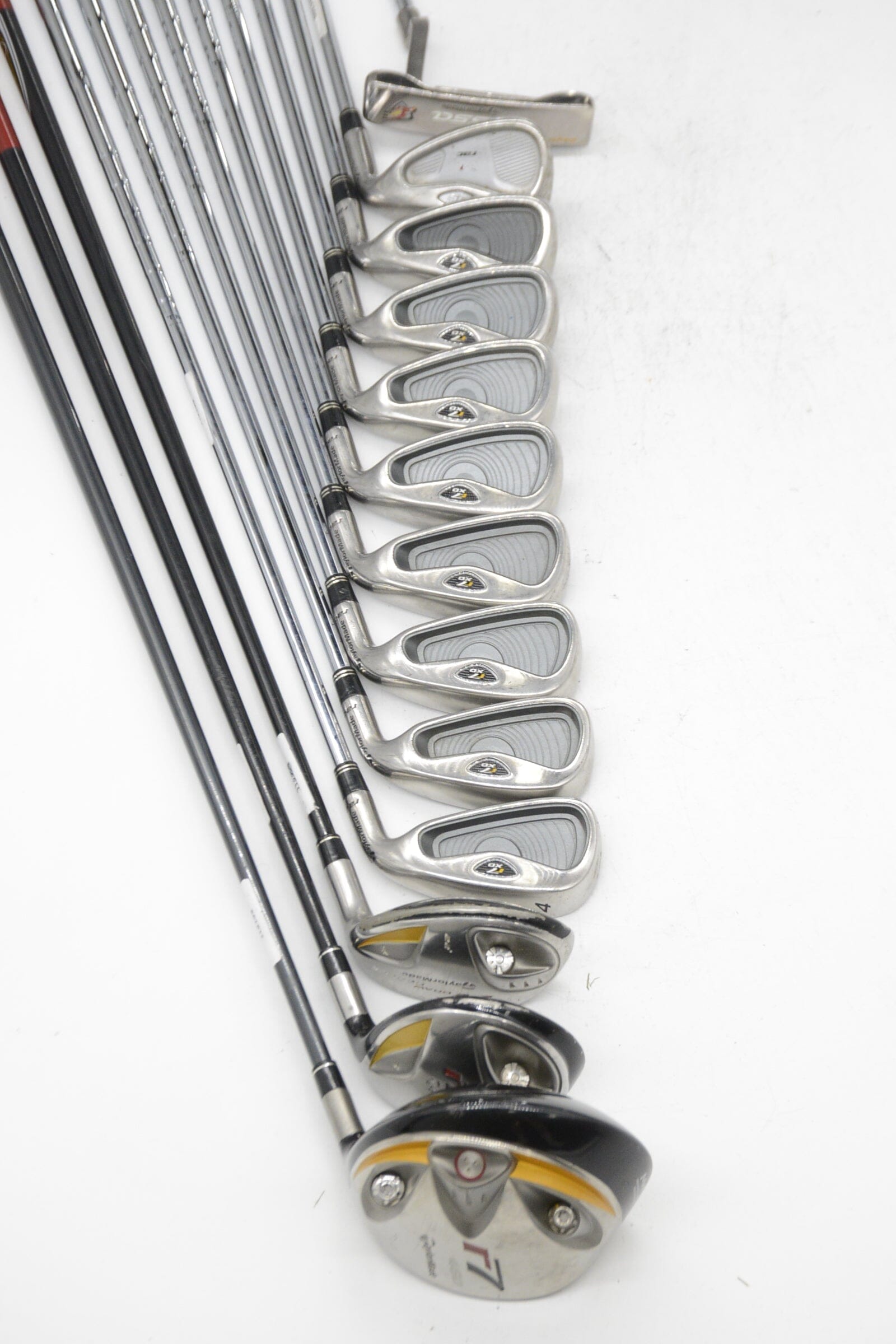 TaylorMade R7 XD Mixed Full Set R Flex Std Length Golf Clubs GolfRoots 