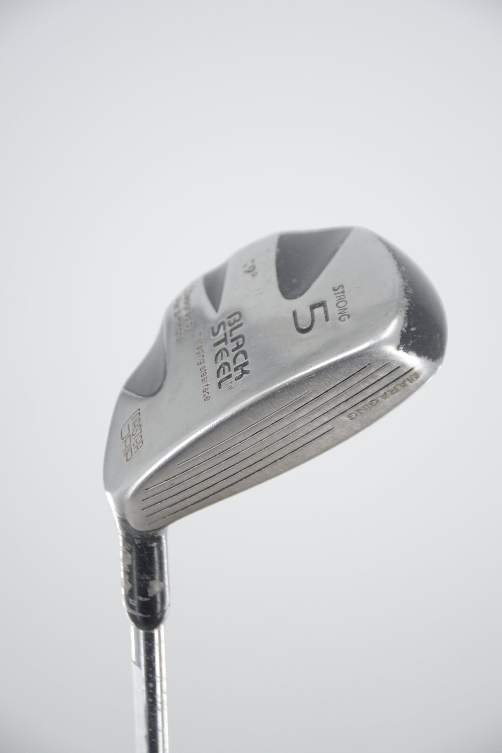 Master Grip Black Steel 5 Wood R Flex 41.25" Golf Clubs GolfRoots 