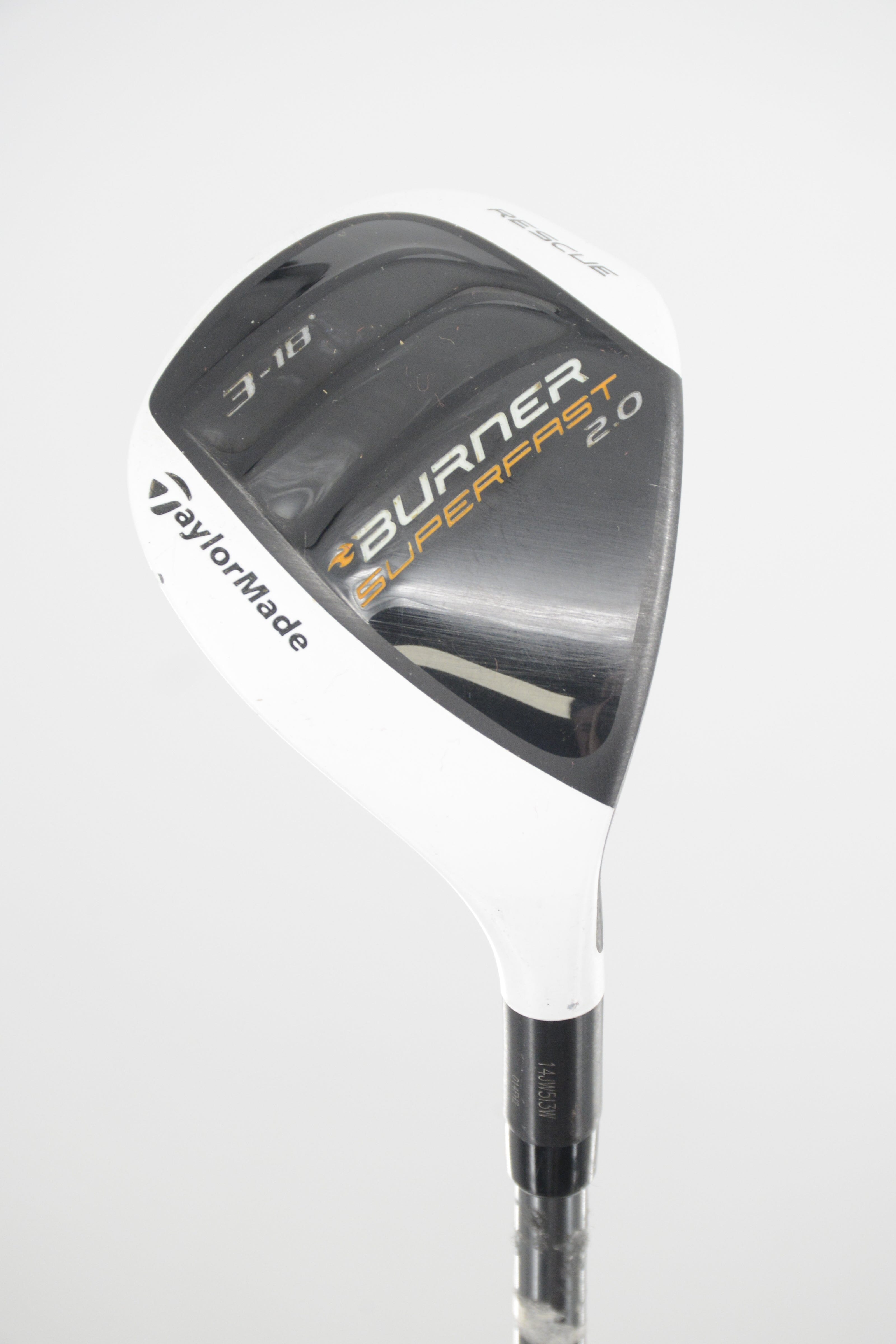 TaylorMade Burner Superfast 2.0 Rescue 3 Hybrid S Flex 41" Golf Clubs GolfRoots 