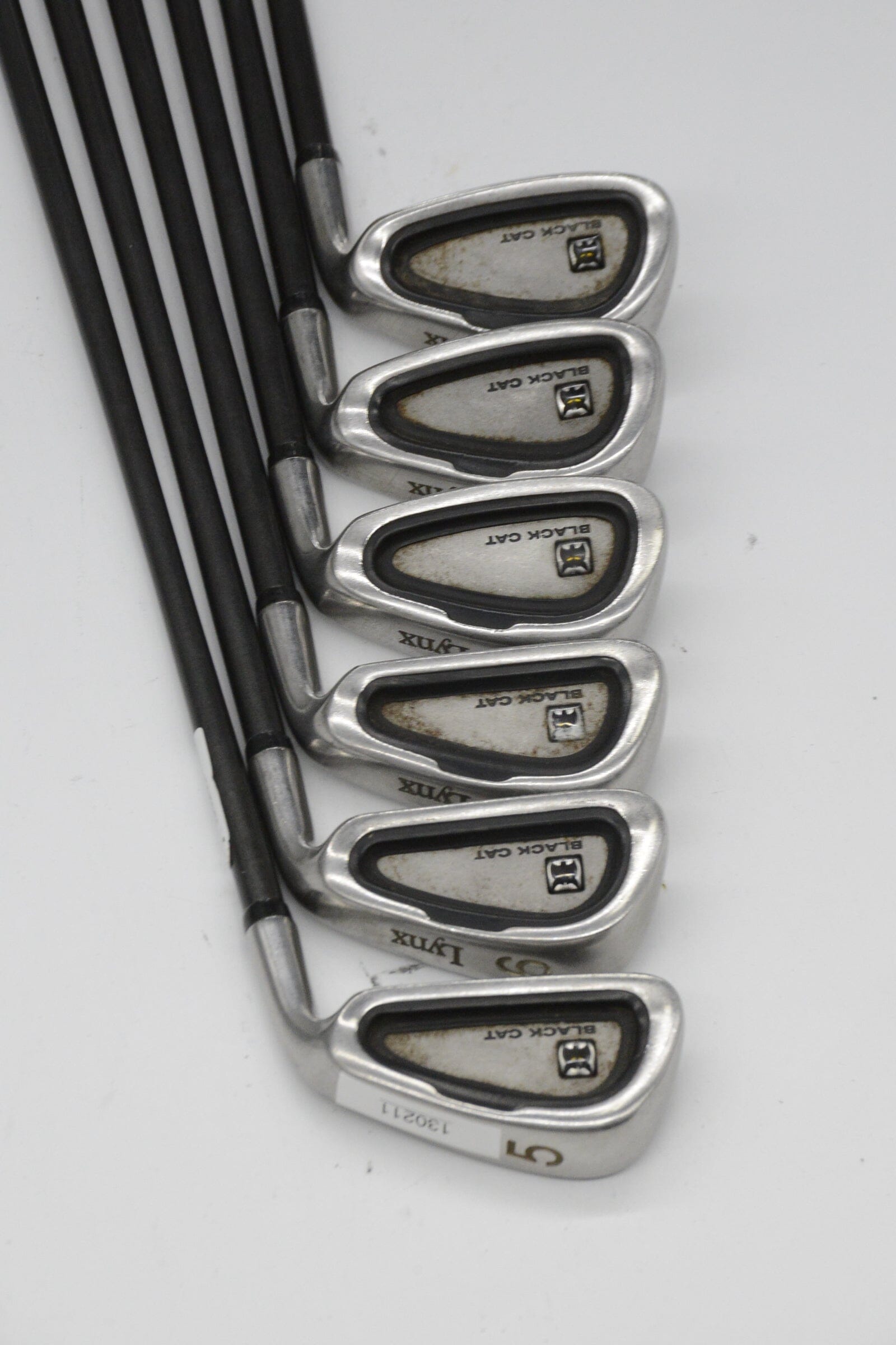 Lynx Black Cat 5-PW Iron Set S Flex +0.25" Golf Clubs GolfRoots 