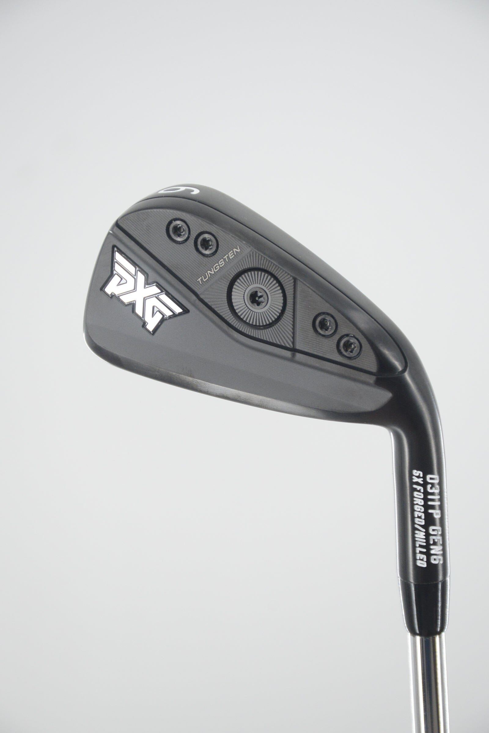 PXG 0311P Gen 6 Black 6 Iron S Flex 38.25" Golf Clubs GolfRoots 