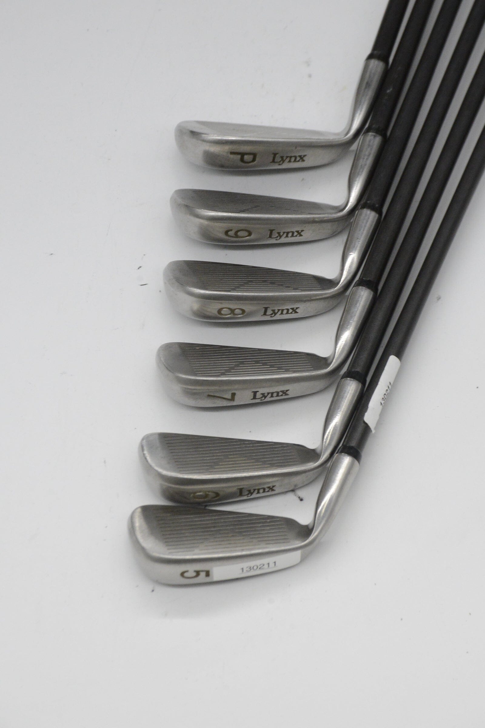 Lynx Black Cat 5-PW Iron Set S Flex +0.25" Golf Clubs GolfRoots 