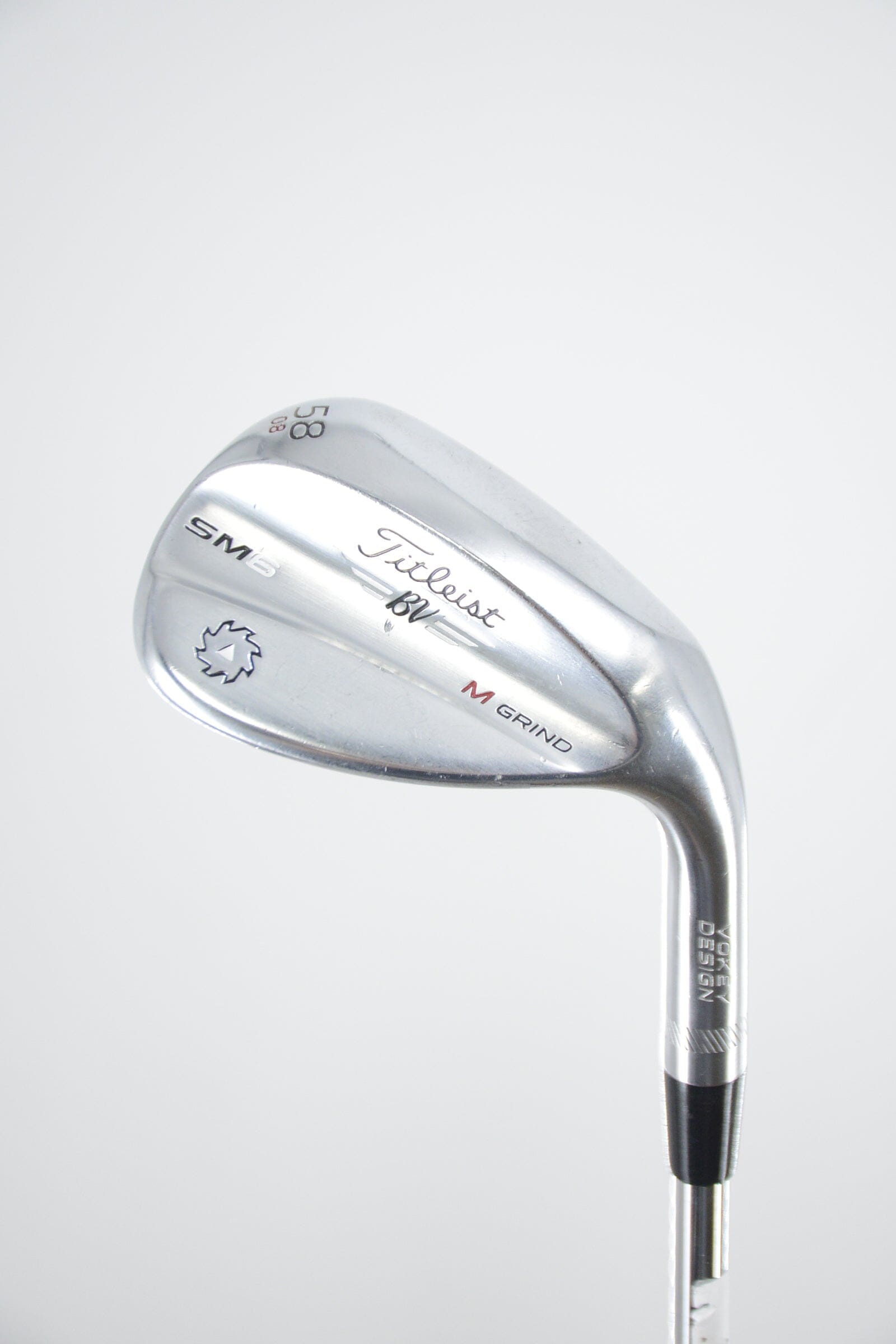 Titleist Vokey SM6 Tour Chrome 58 Degree Wedge S Flex 34.75" Golf Clubs GolfRoots 
