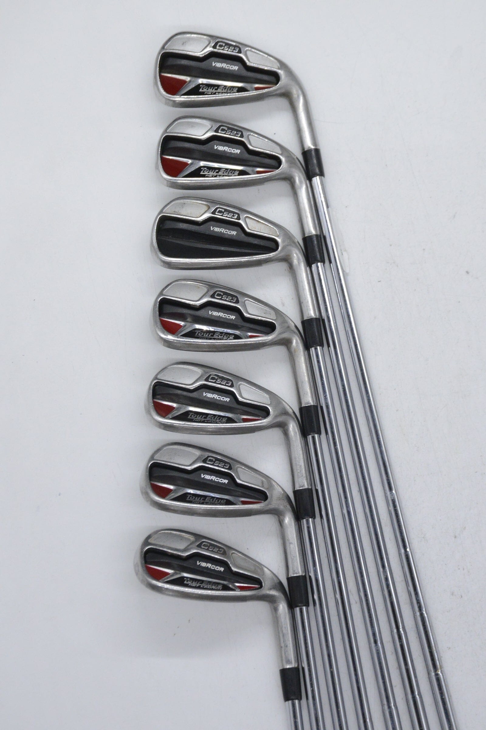 Tour Edge Hot Launch C523 5-AW Iron Set S Flex +0.25" Golf Clubs GolfRoots 