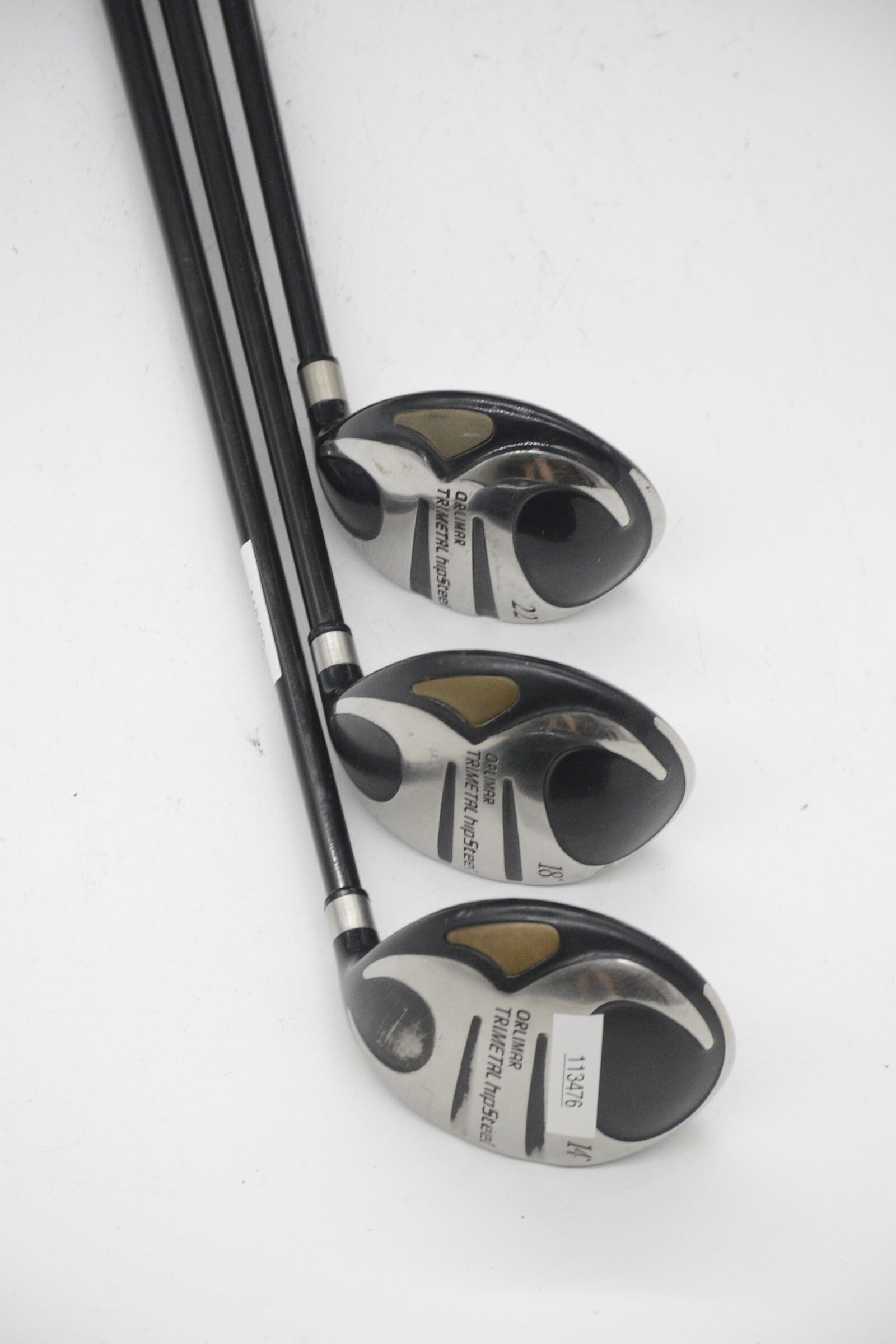 Orlimar Trimetal Hipsteel 3W, 5W, 7W Wood Set S Flex Golf Clubs GolfRoots 
