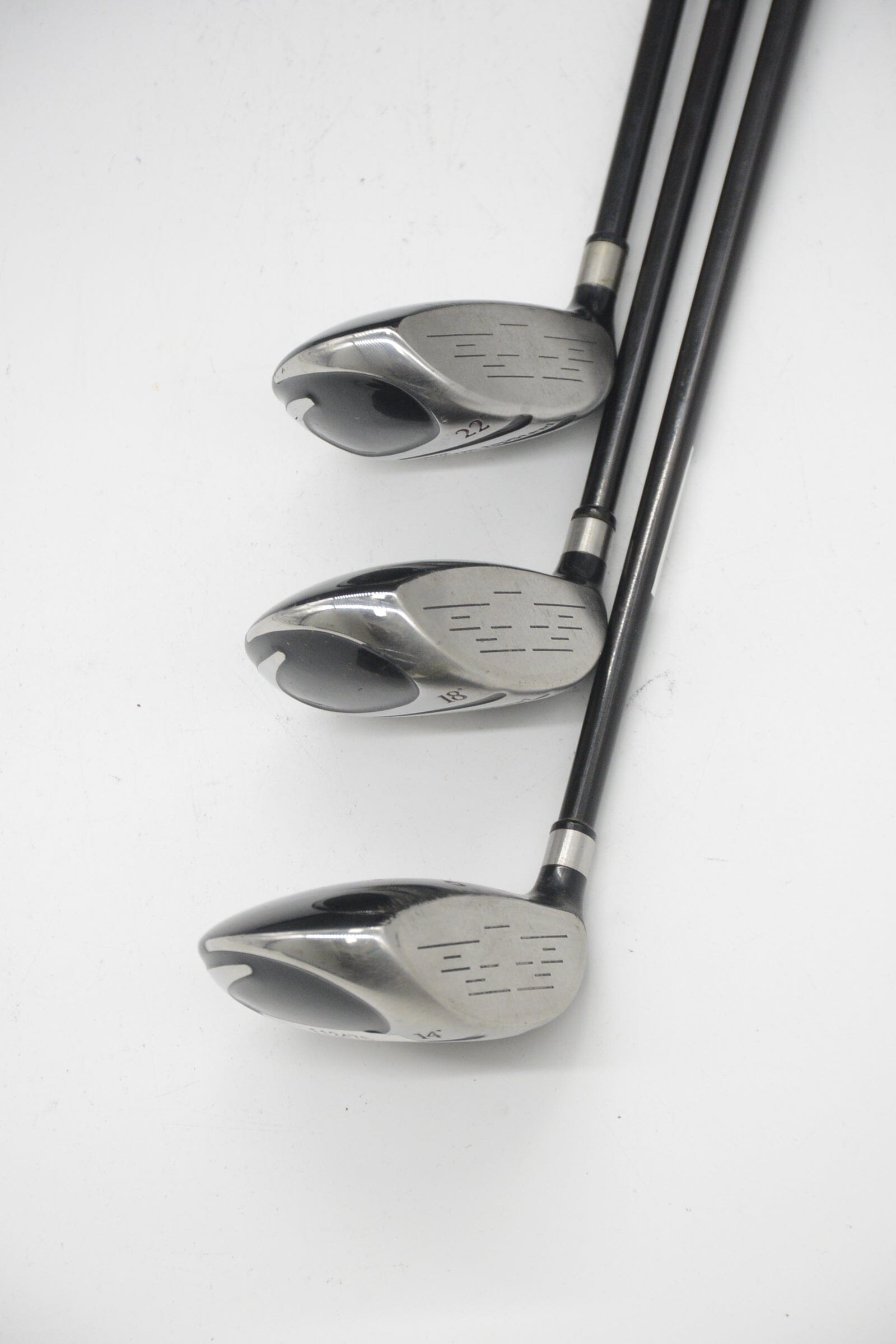 Orlimar Trimetal Hipsteel 3W, 5W, 7W Wood Set S Flex Golf Clubs GolfRoots 