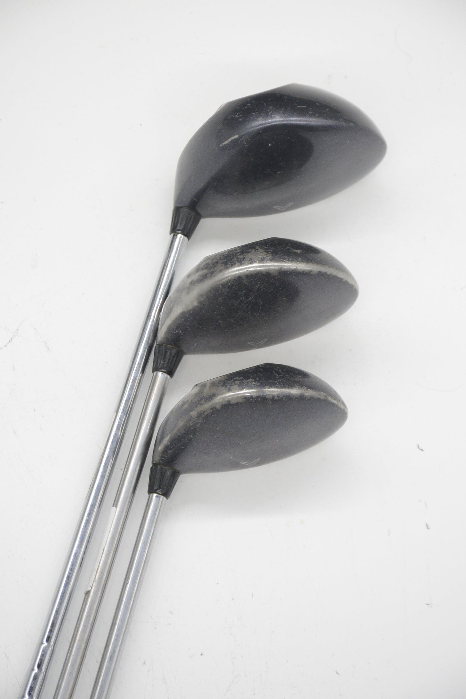 Lefty Callaway Steelhead III D, 3W, 5W Wood Set Uniflex Golf Clubs GolfRoots 