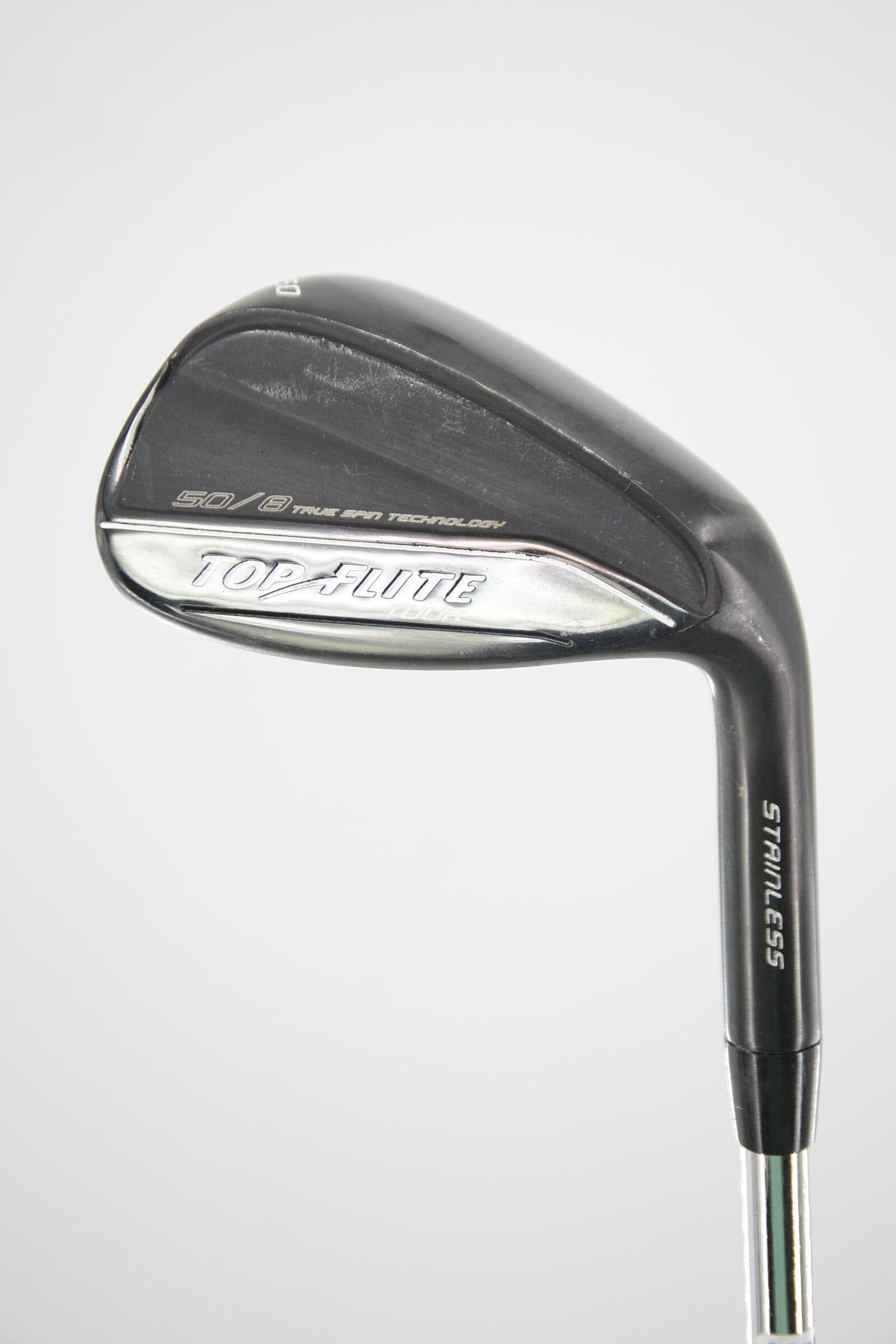 Top Flite Tour Black Chrome 50 Degree Wedge Wedge Flex 35" Golf Clubs GolfRoots 