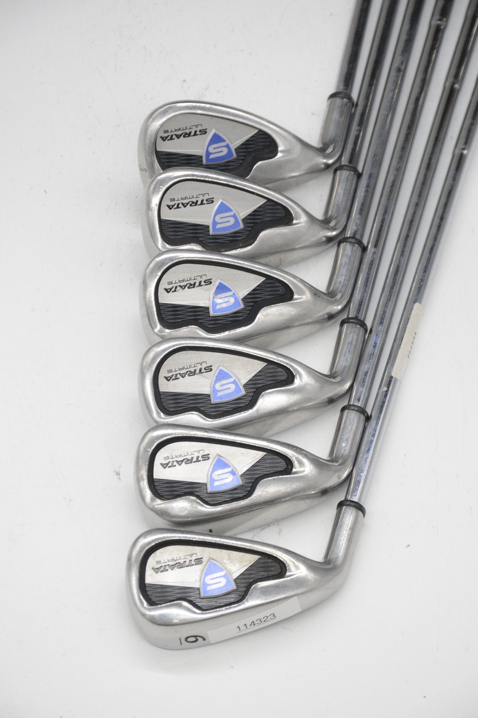 Lefty Strata Ultimate 6-PW, SW Iron Set R Flex Std Length Golf Clubs GolfRoots 