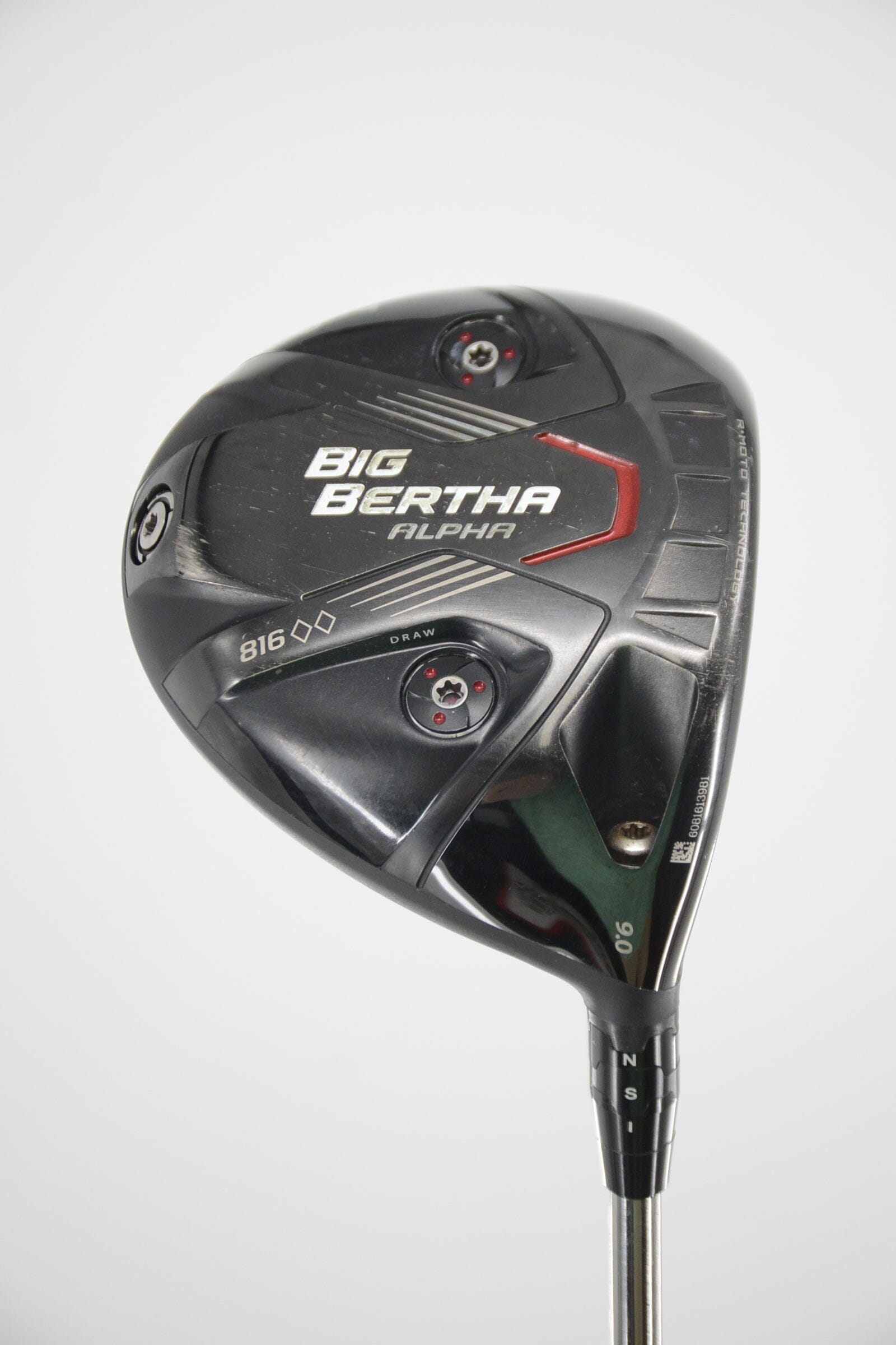 Callaway Big Bertha Alpha 816 Double Black Diamond 9 Degree Driver S Flex 44.75" Golf Clubs GolfRoots 