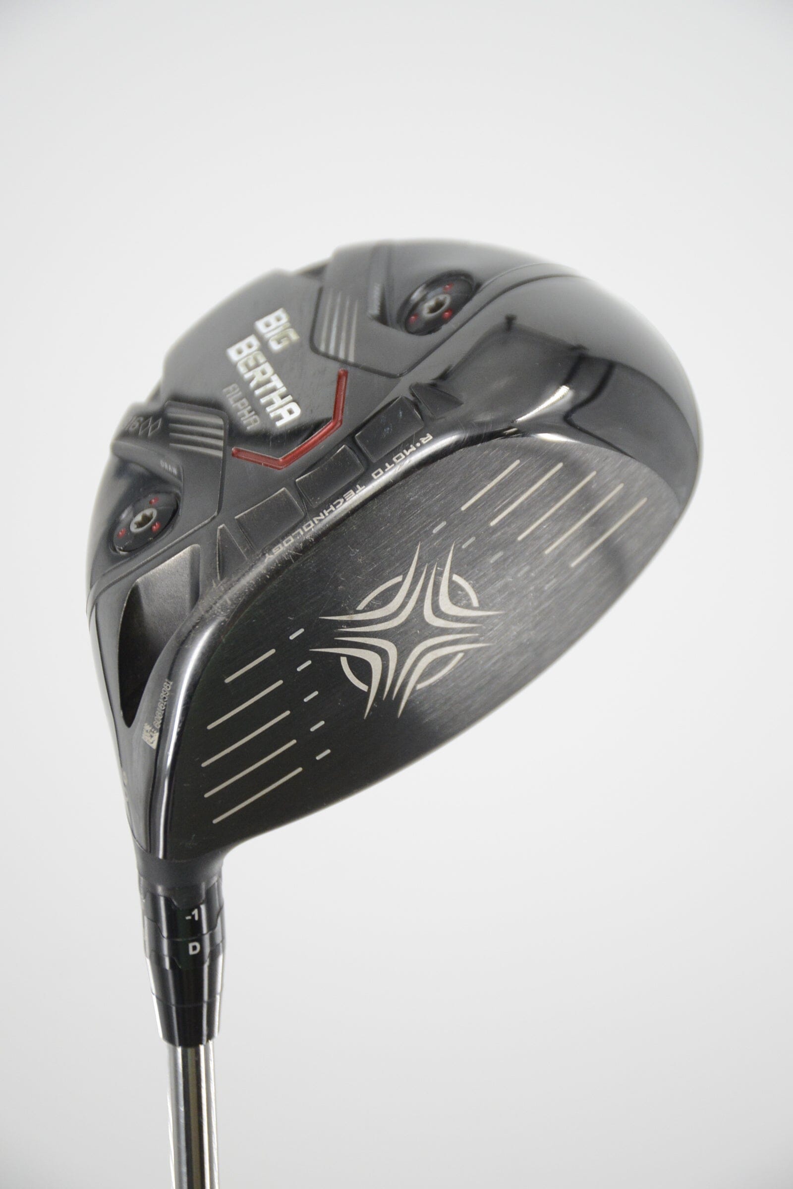 Callaway Big Bertha Alpha 816 Double Black Diamond 9 Degree Driver S Flex 44.75" Golf Clubs GolfRoots 