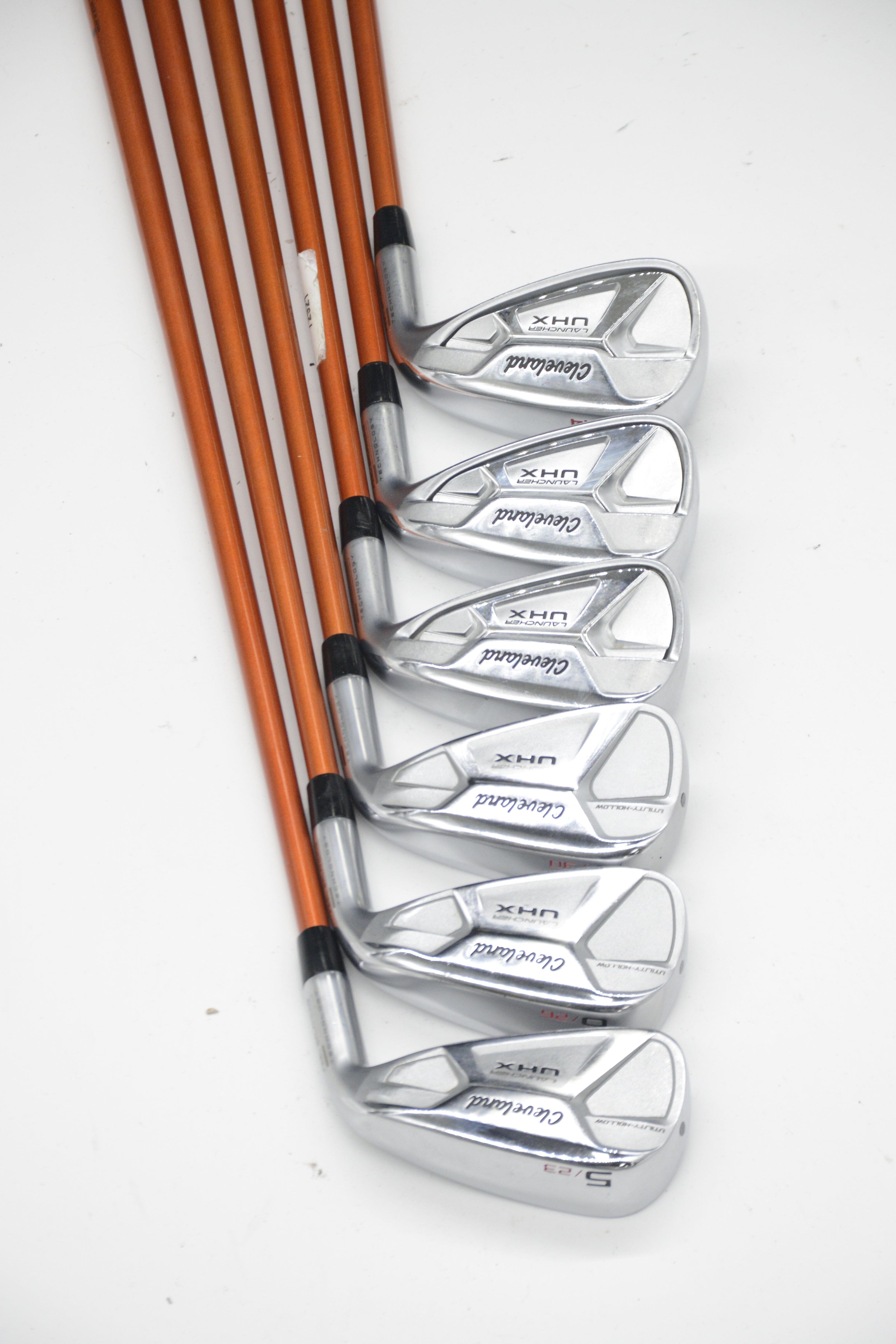 Cleveland Launcher Uhx 5-PW Iron Set R Flex -0.5" Golf Clubs GolfRoots 