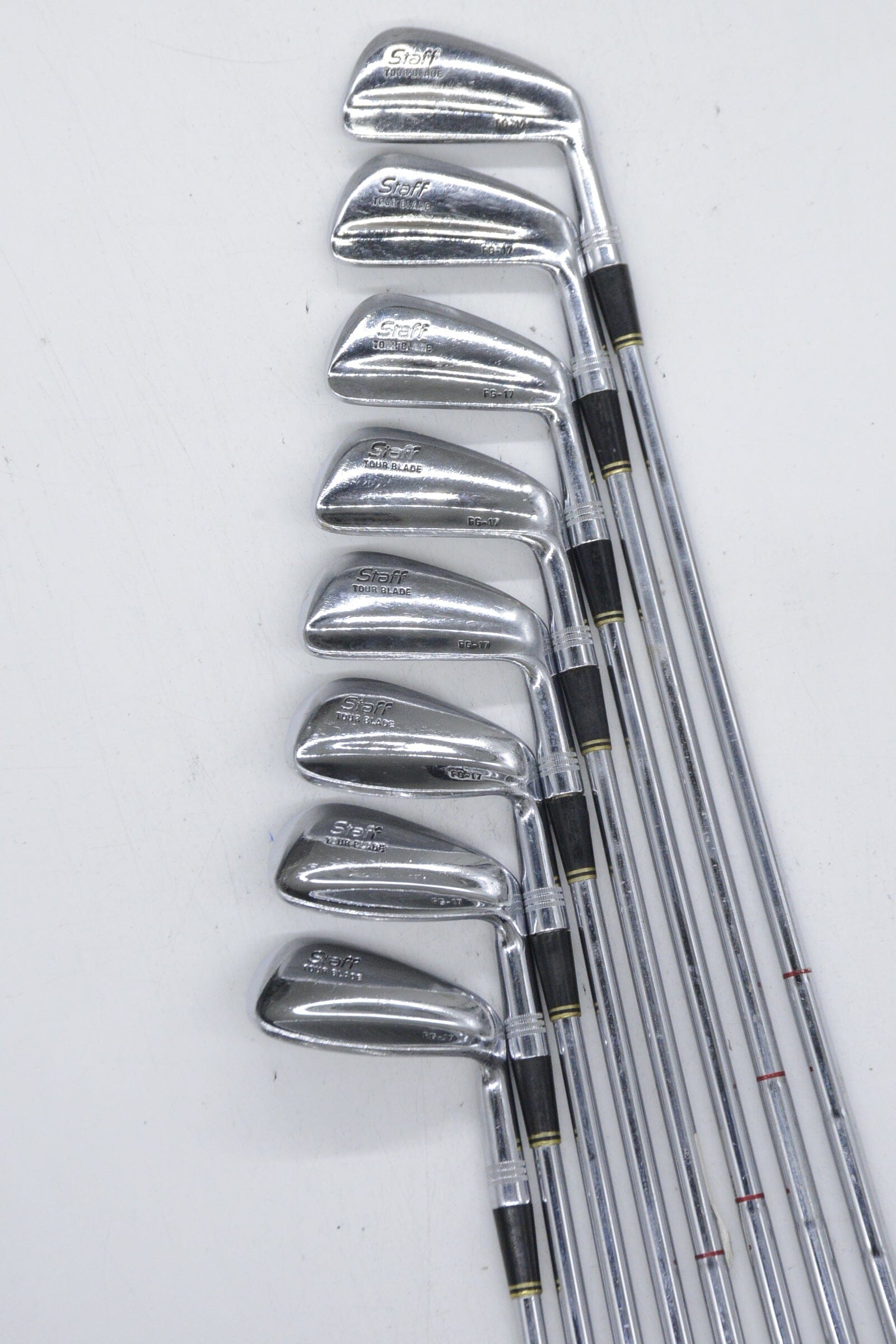 Wilson Staff Tour Blade 2-4, 6-PW Iron Set S Flex -0.5" Golf Clubs GolfRoots 