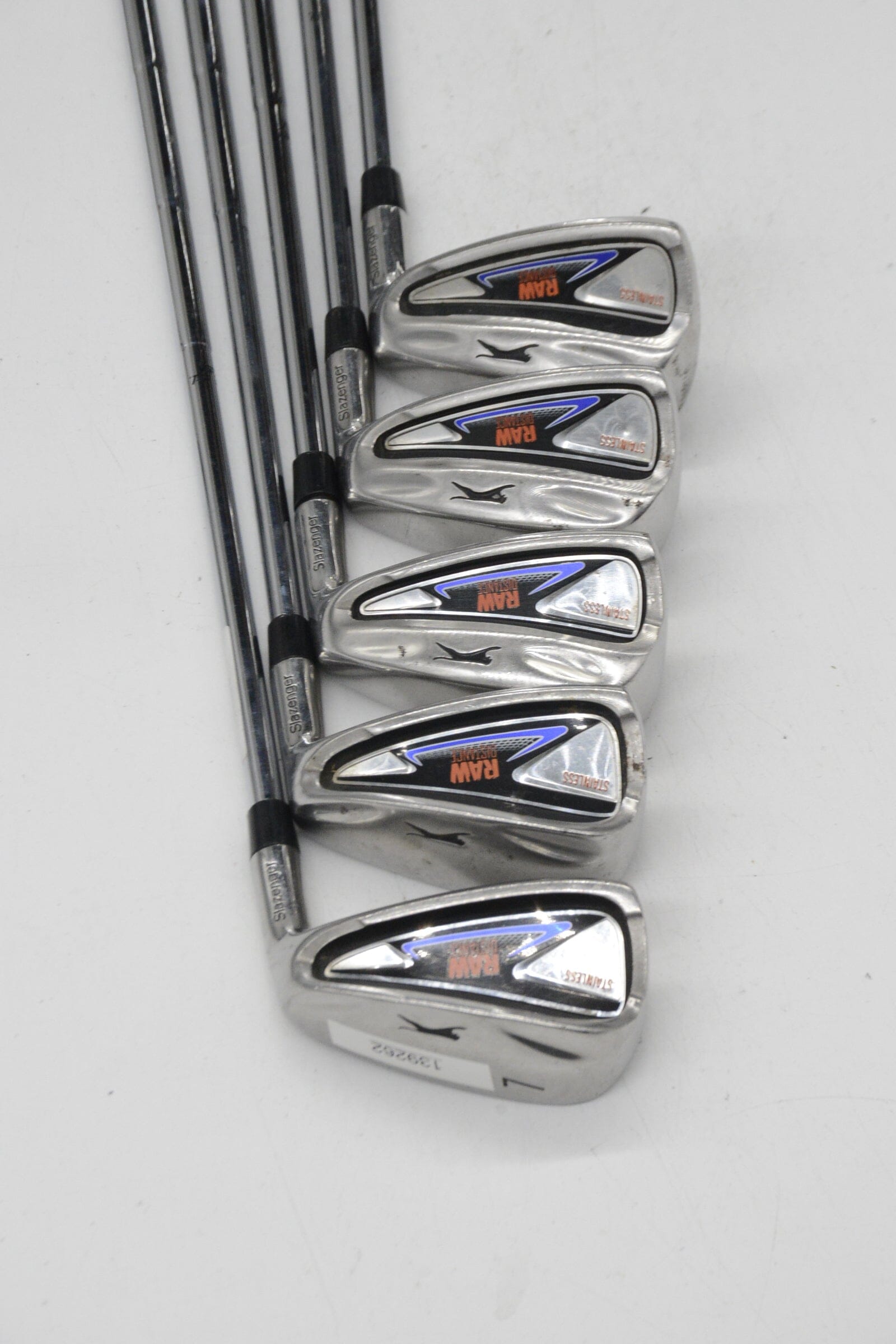 Slazenger RAW Distance 7-GW Iron Set R Flex +0.25" Golf Clubs GolfRoots 
