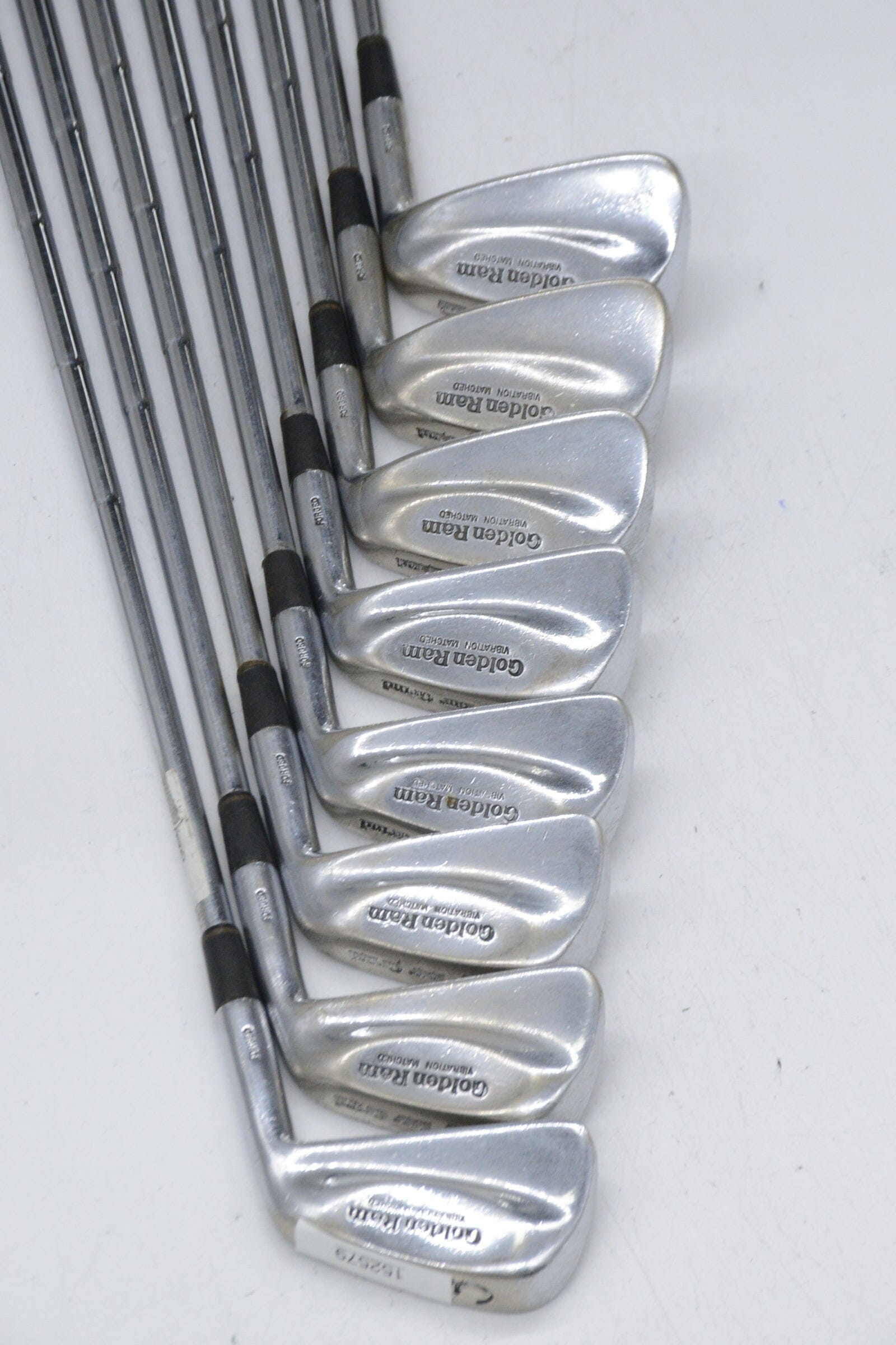 Golden Ram 3-PW Iron Set R Flex -0.5" Golf Clubs GolfRoots 