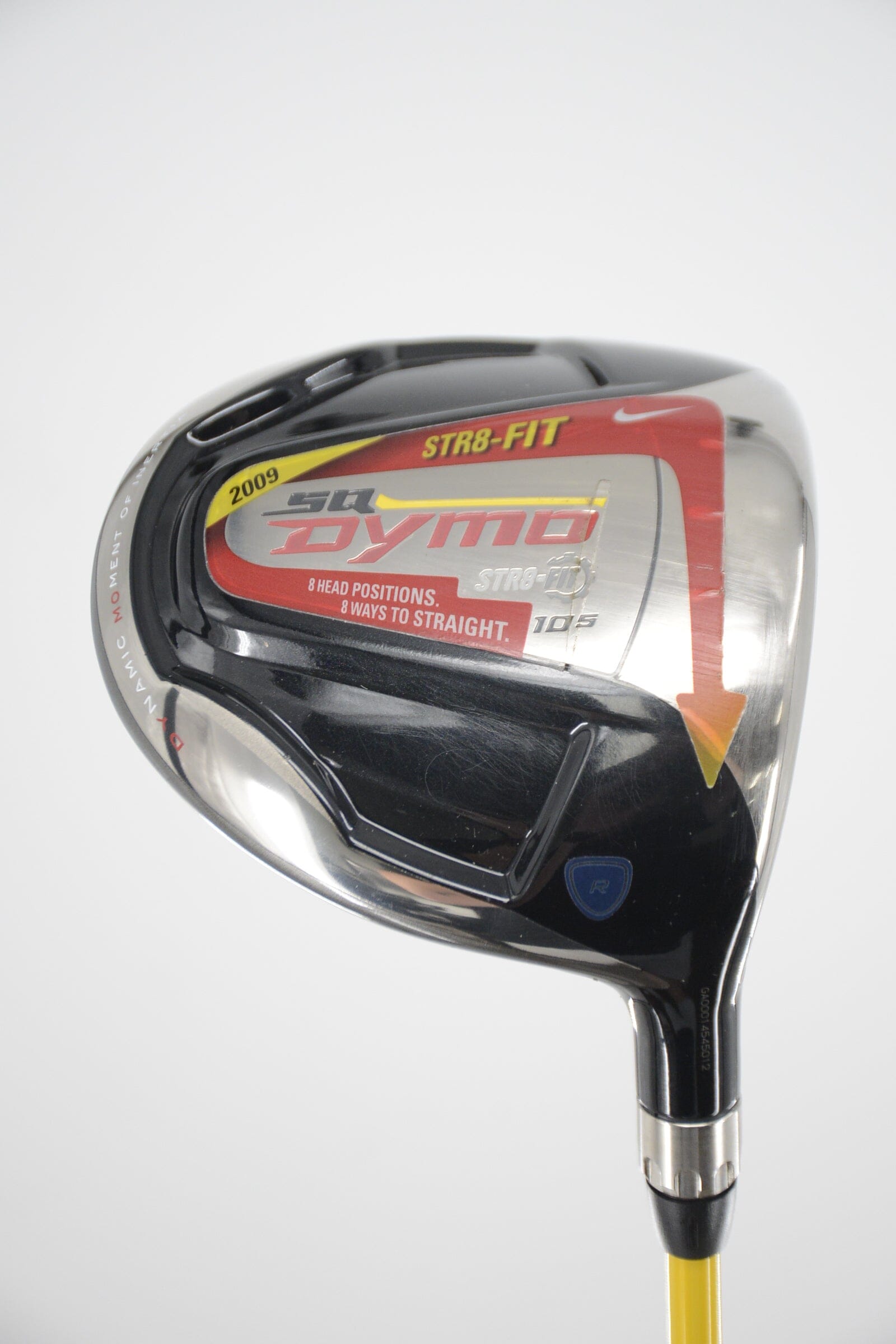 Nike SQ Dymo Str8-Fit 10.5 Degree Driver R Flex 45.5" Golf Clubs GolfRoots 