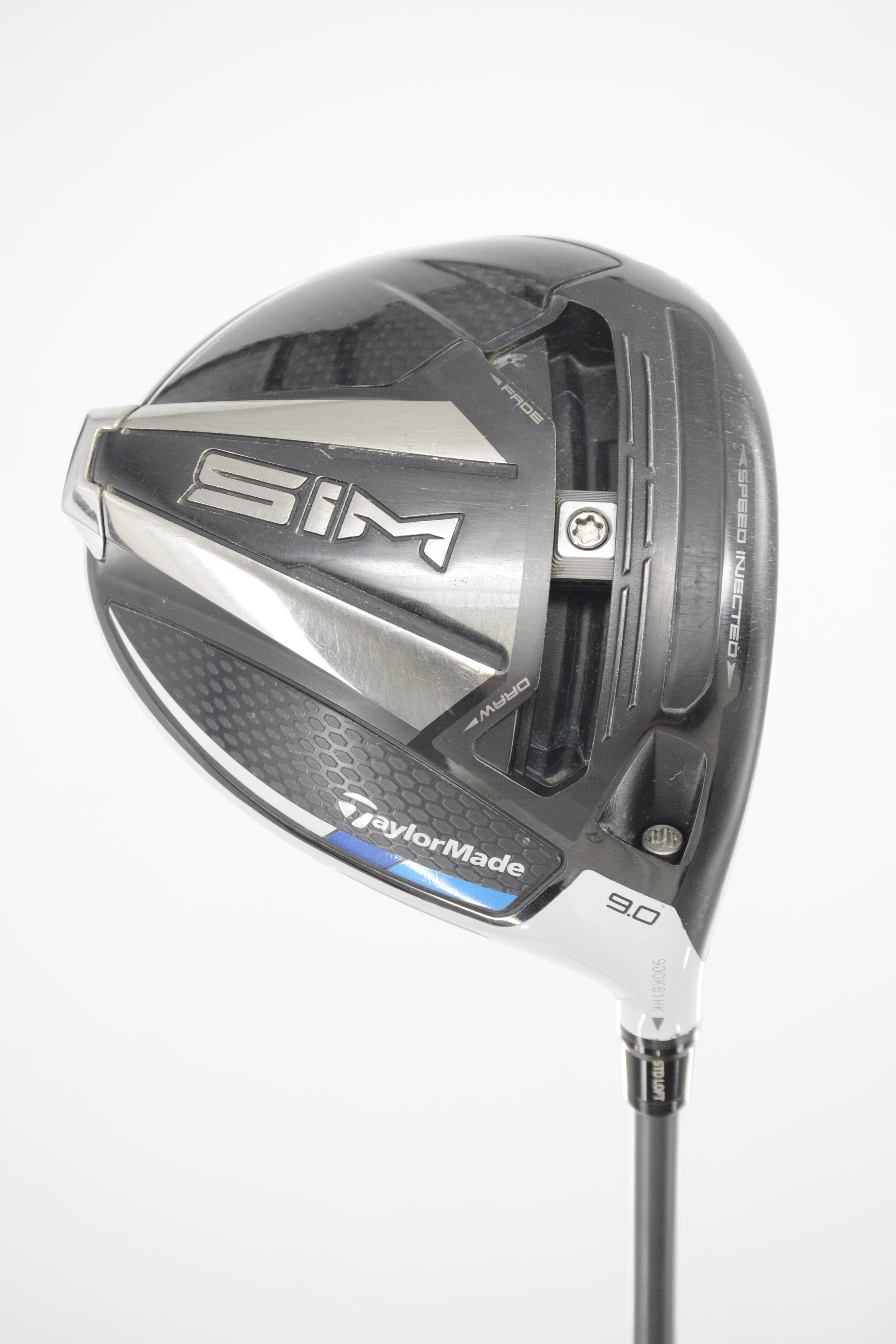 TaylorMade SIM 9 Degree Driver S Flex 45.75" Golf Clubs GolfRoots 