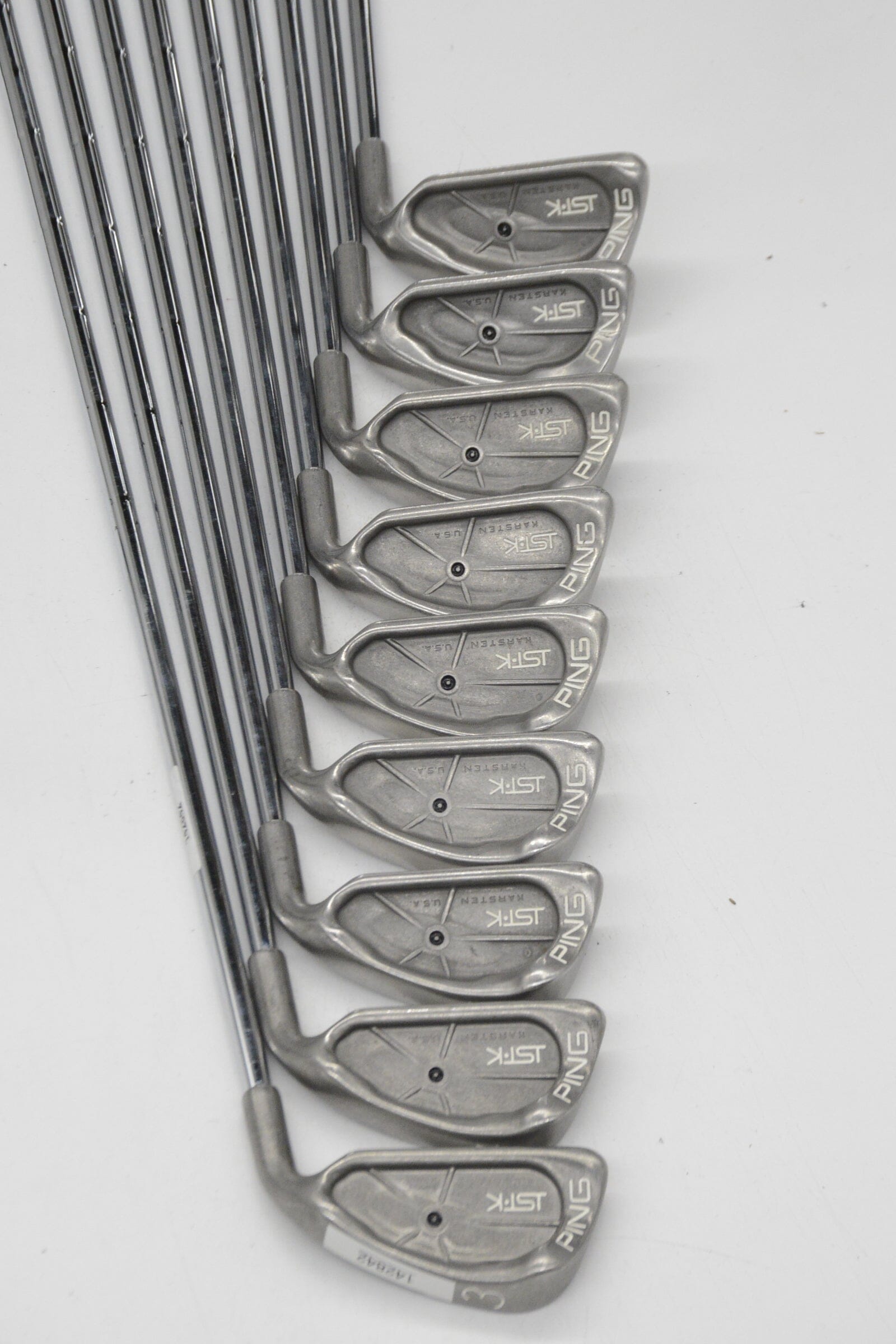 Ping ISI K 3-PW, SW Iron Set S Flex Std Length Golf Clubs GolfRoots 