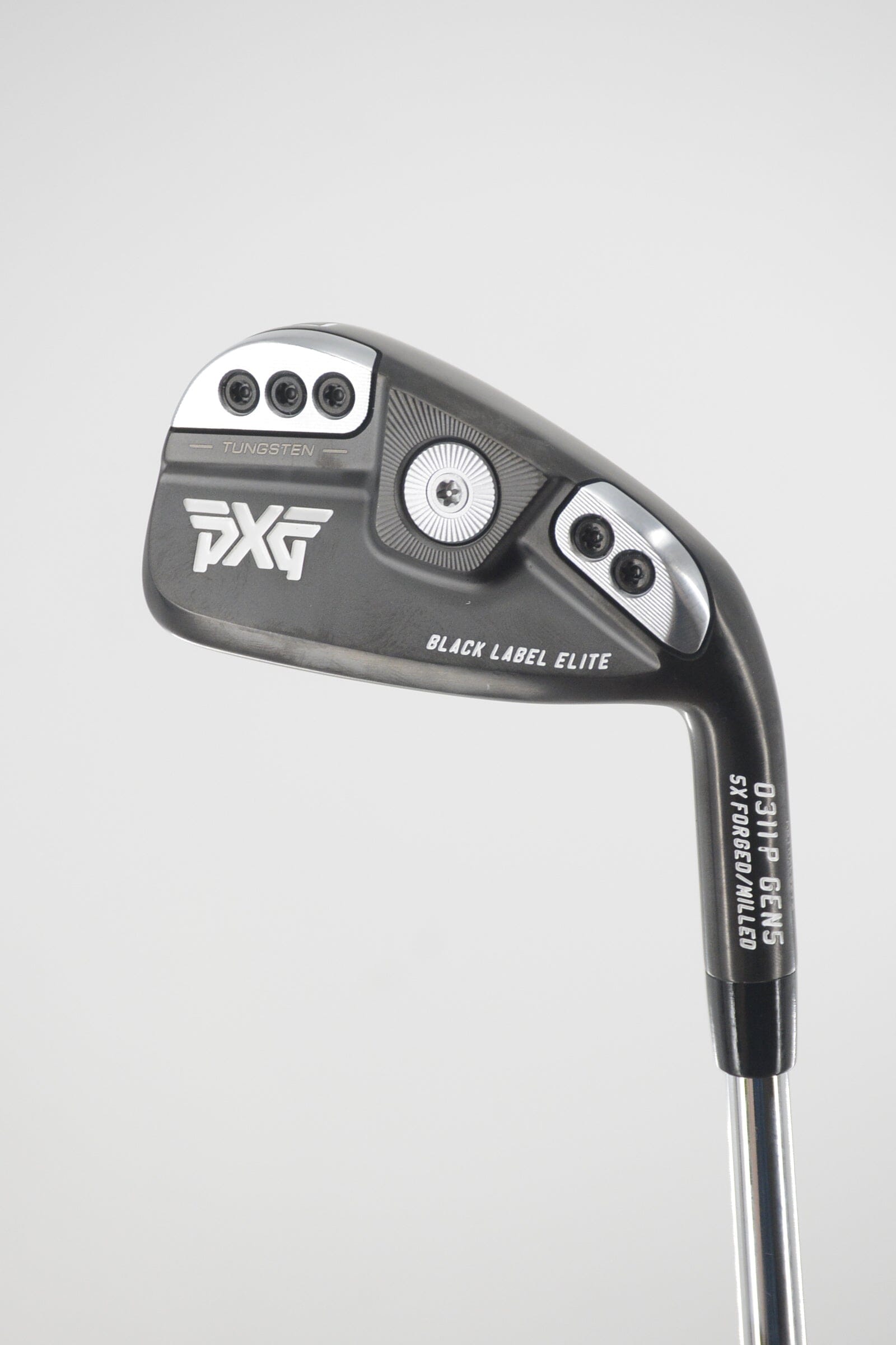 PXG 0311P Gen 5 Black 7 Iron S Flex 36.5" Golf Clubs GolfRoots 