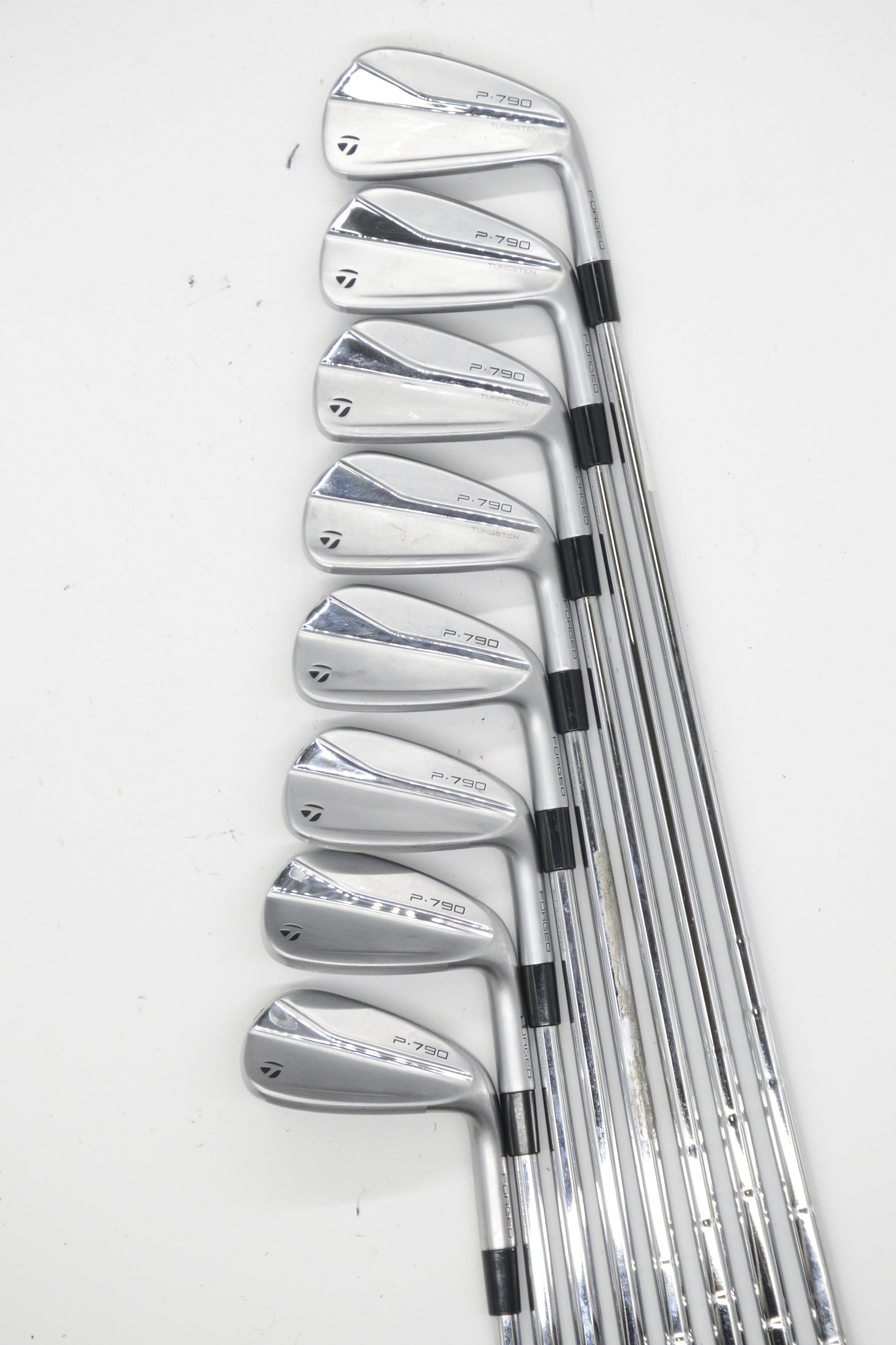 TaylorMade P790 2021 4-AW Iron Set S Flex Std Length Golf Clubs GolfRoots 