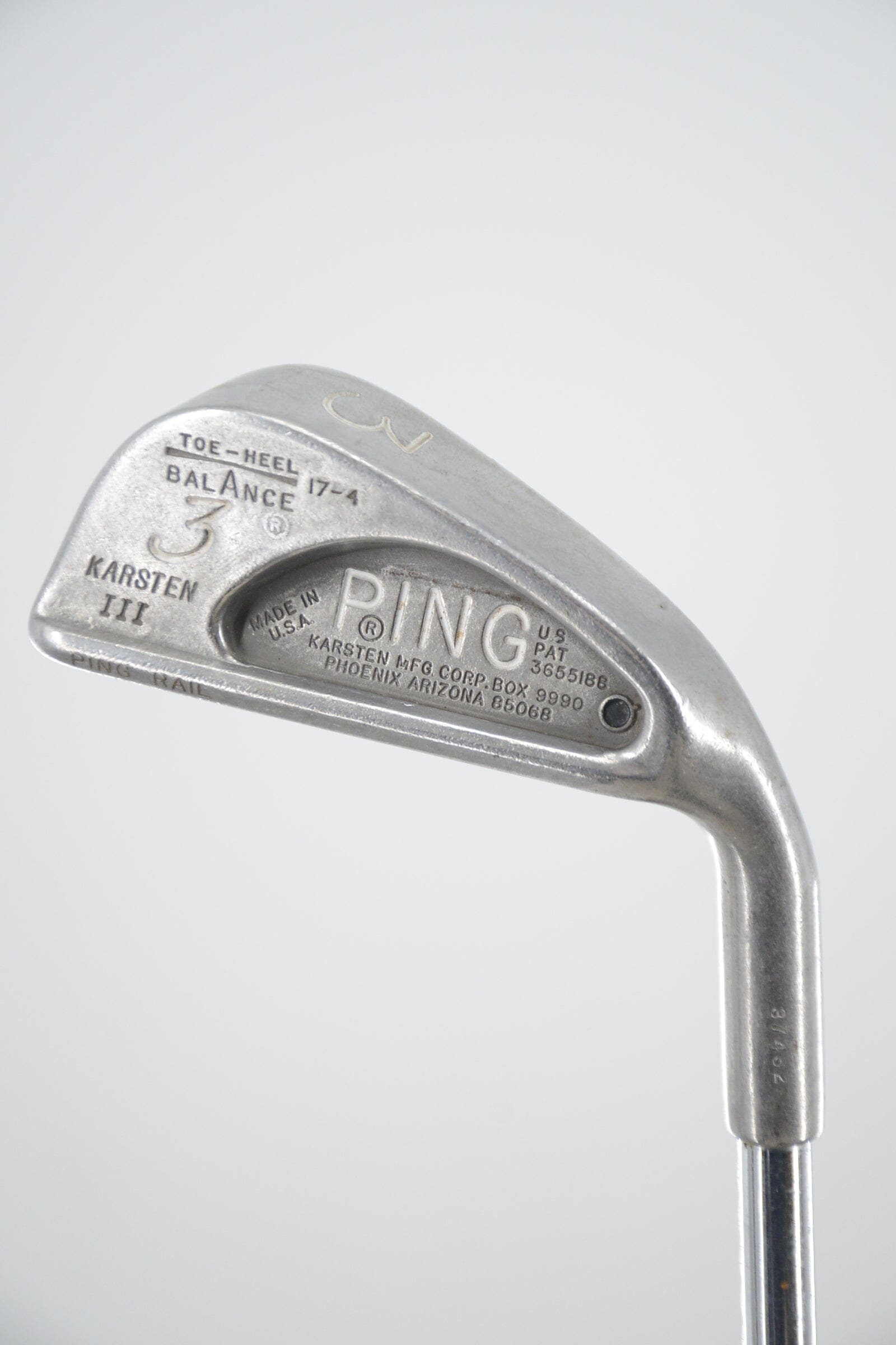 Ping Karsten III 3 Iron S Flex 38.75" Golf Clubs GolfRoots 