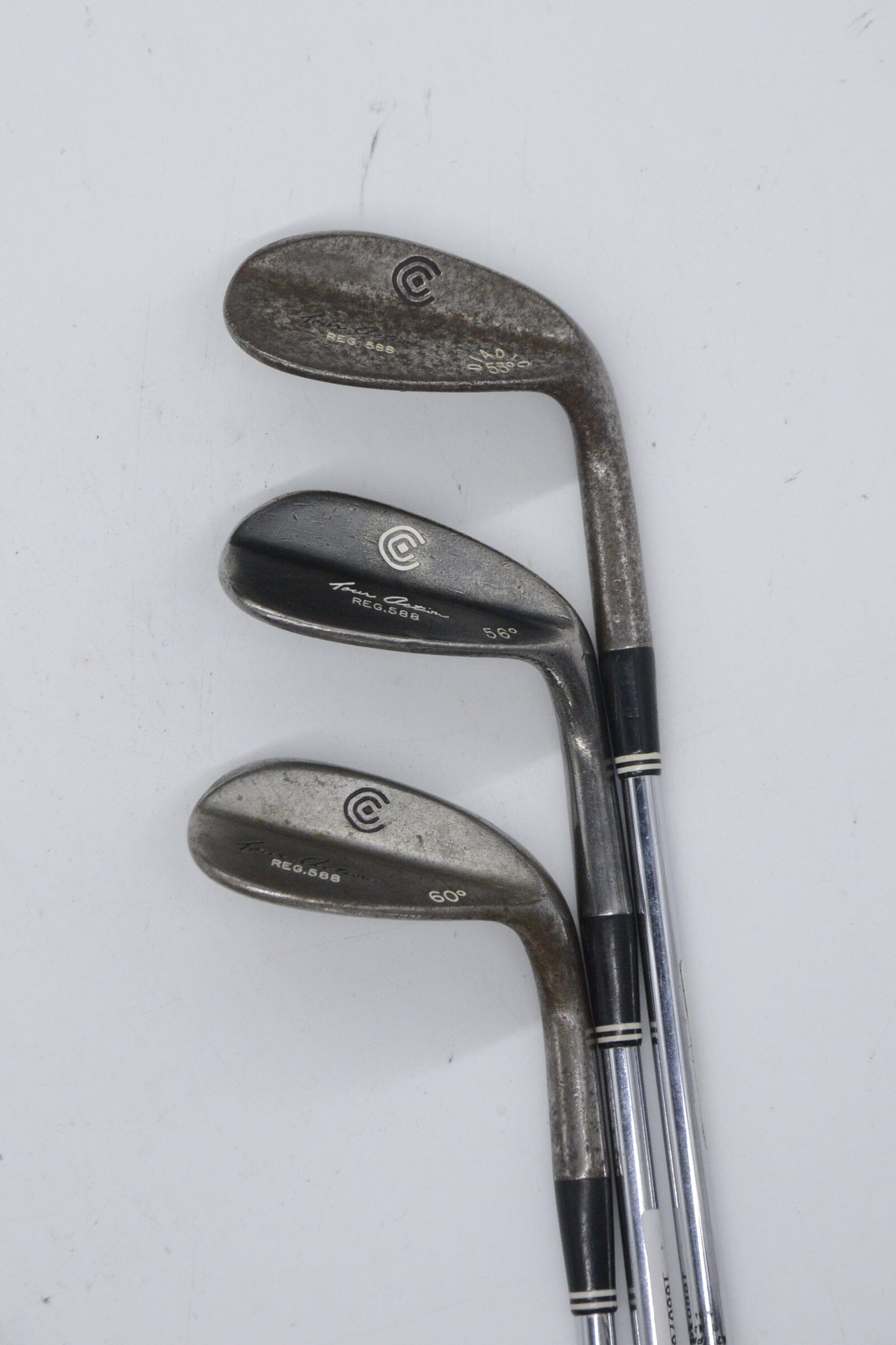 Cleveland 588 Tour Action 53, 56, 60 Degree Wedge Set S Flex