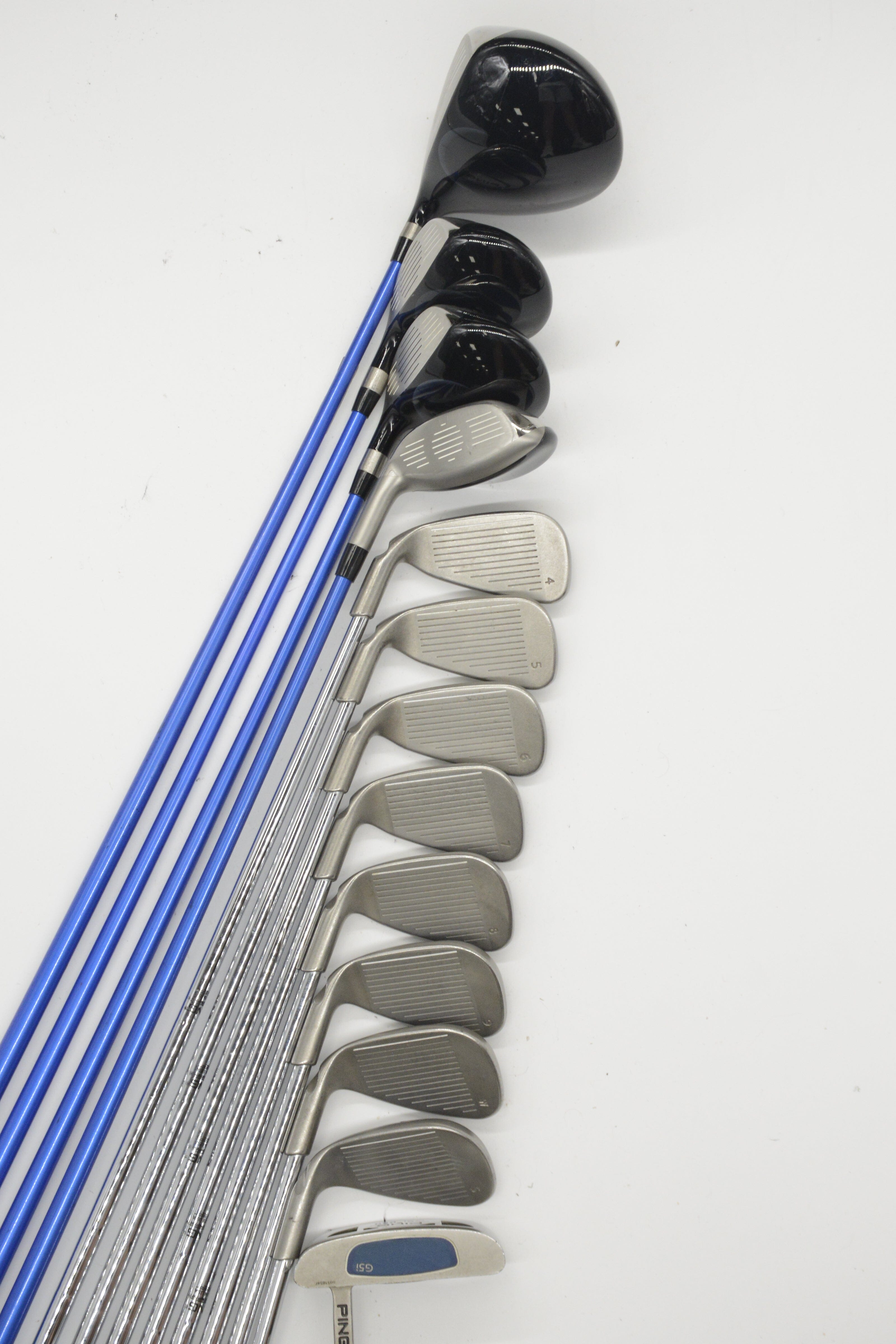 Ping I5 Mixed Full Set R Flex +0.5" Golf Clubs GolfRoots 