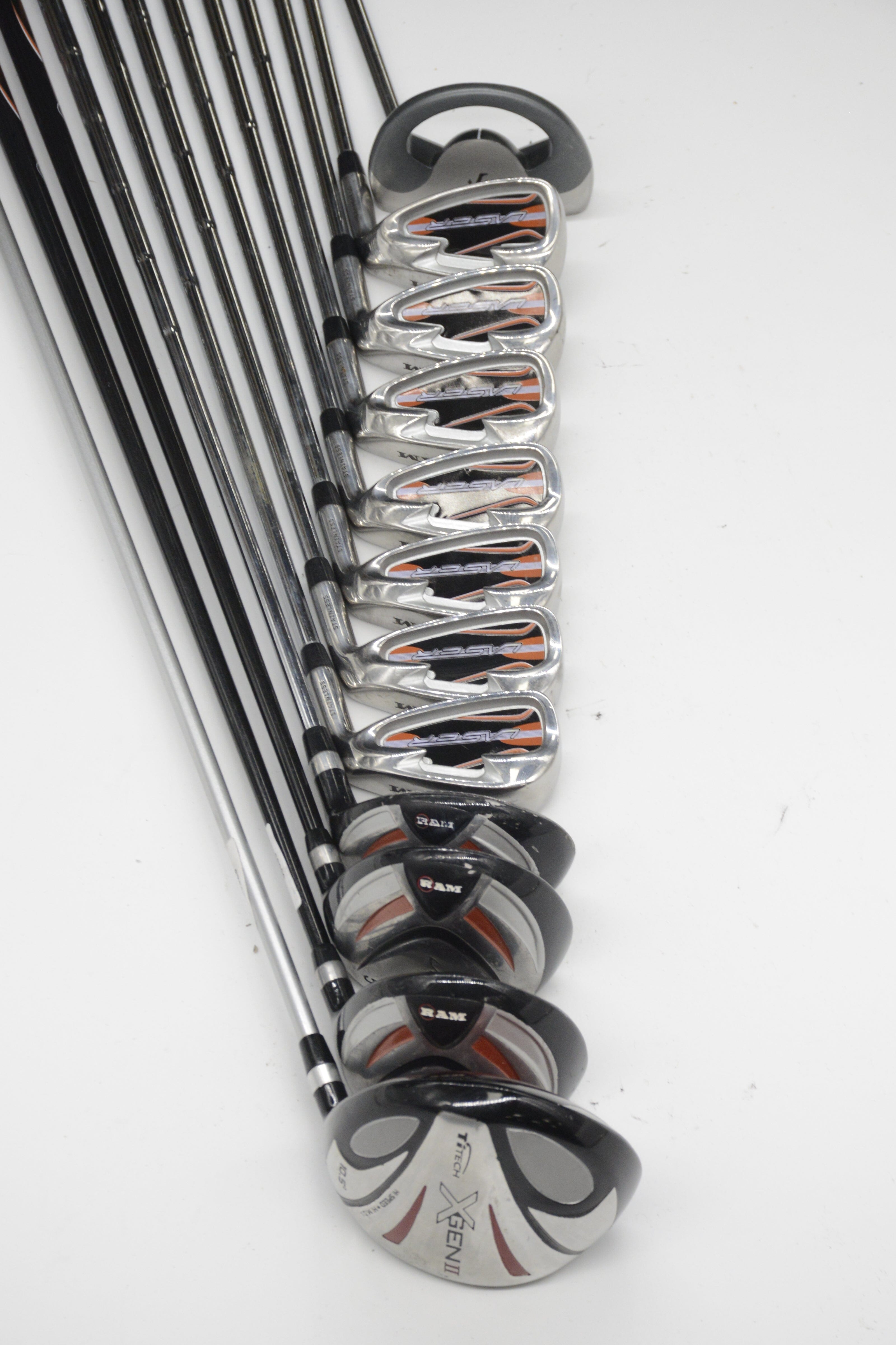 Ram Laser Mixed Full Set R Flex -0.25" Golf Clubs GolfRoots 