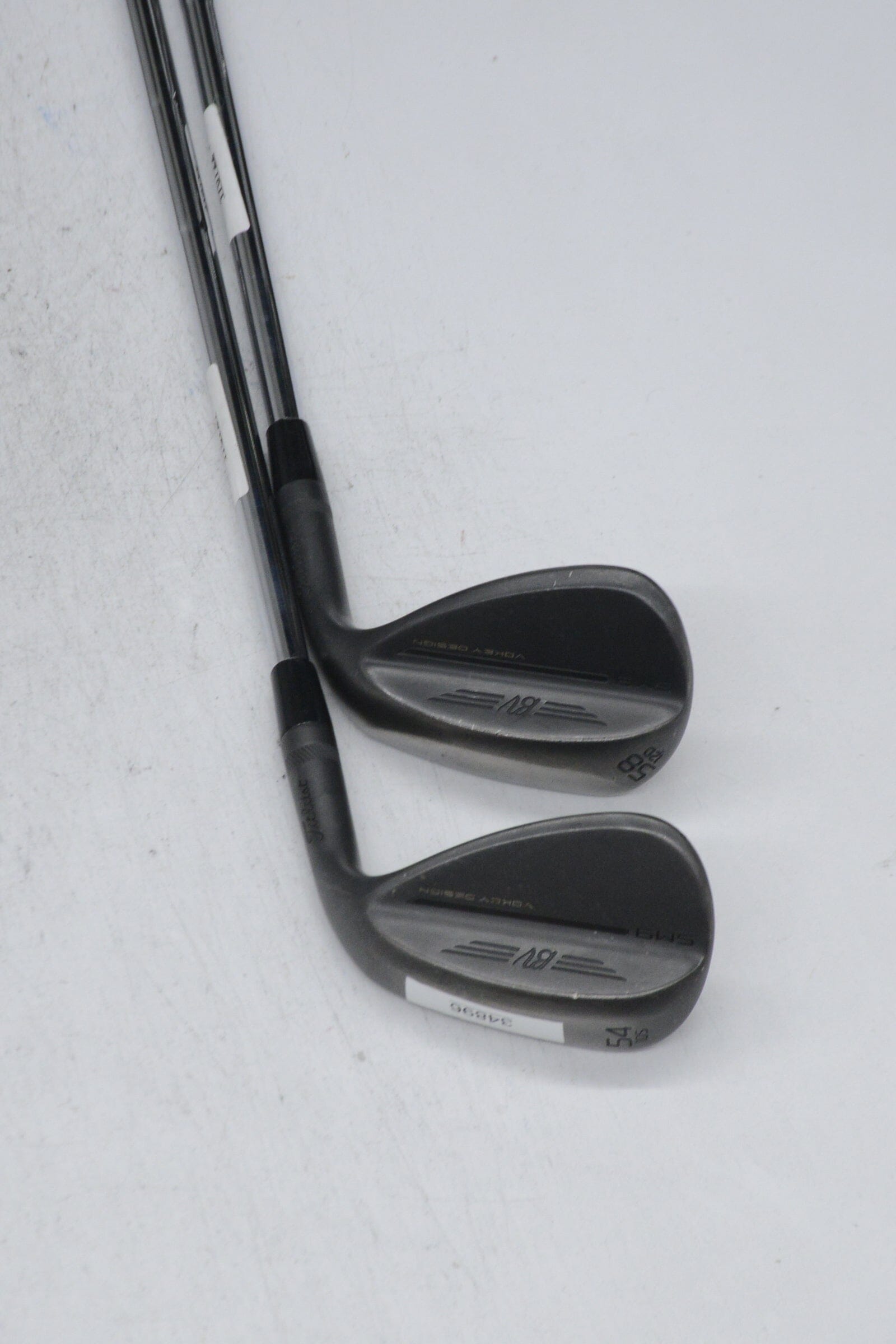 Titleist Vokey SM9 Jet Black 54 & 58 Degree Wedge Set Wedge Flex Golf Clubs GolfRoots 