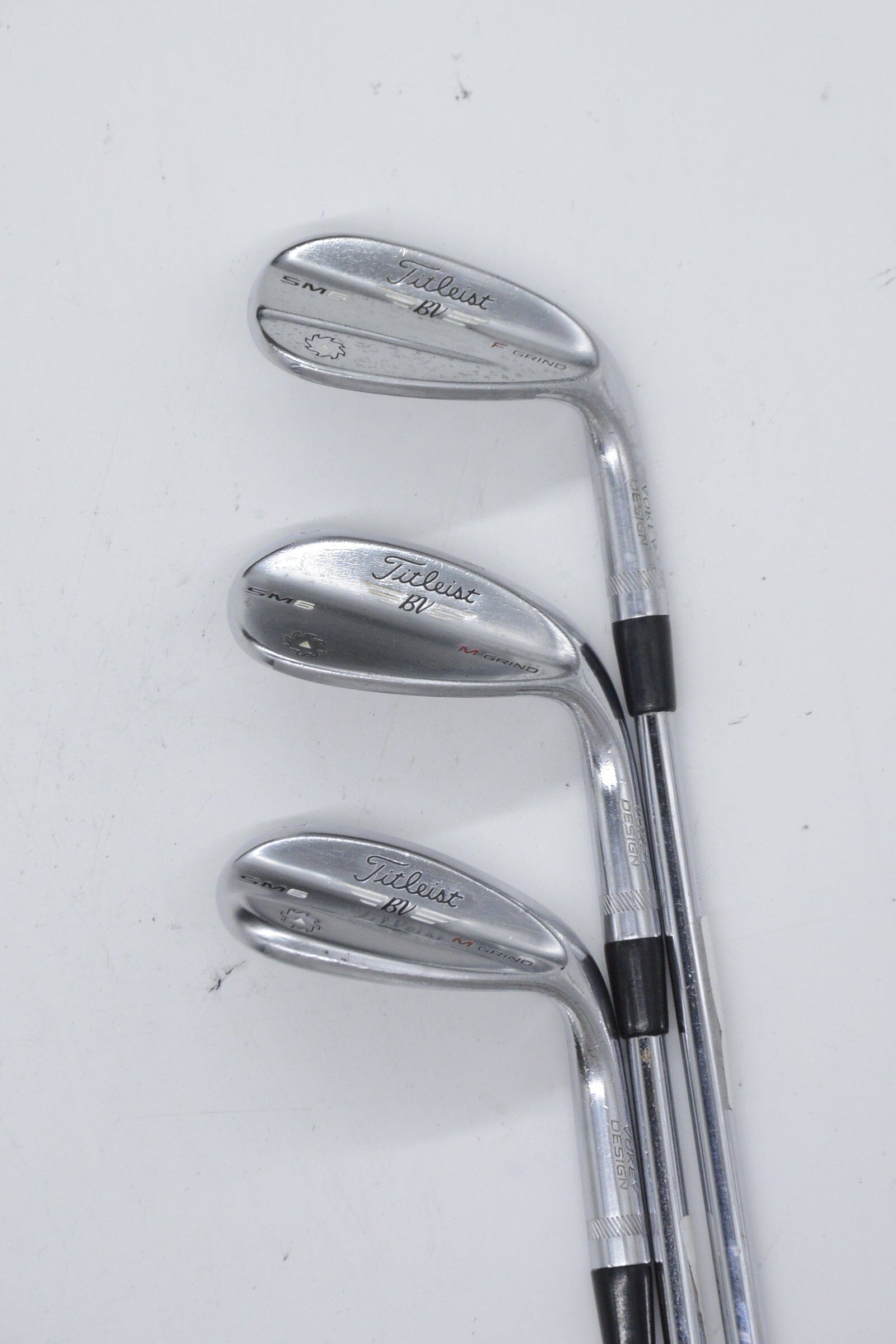 Titleist Vokey SM6 Tour Chrome 50, 54, 60 Degree Wedge Set Wedge Flex